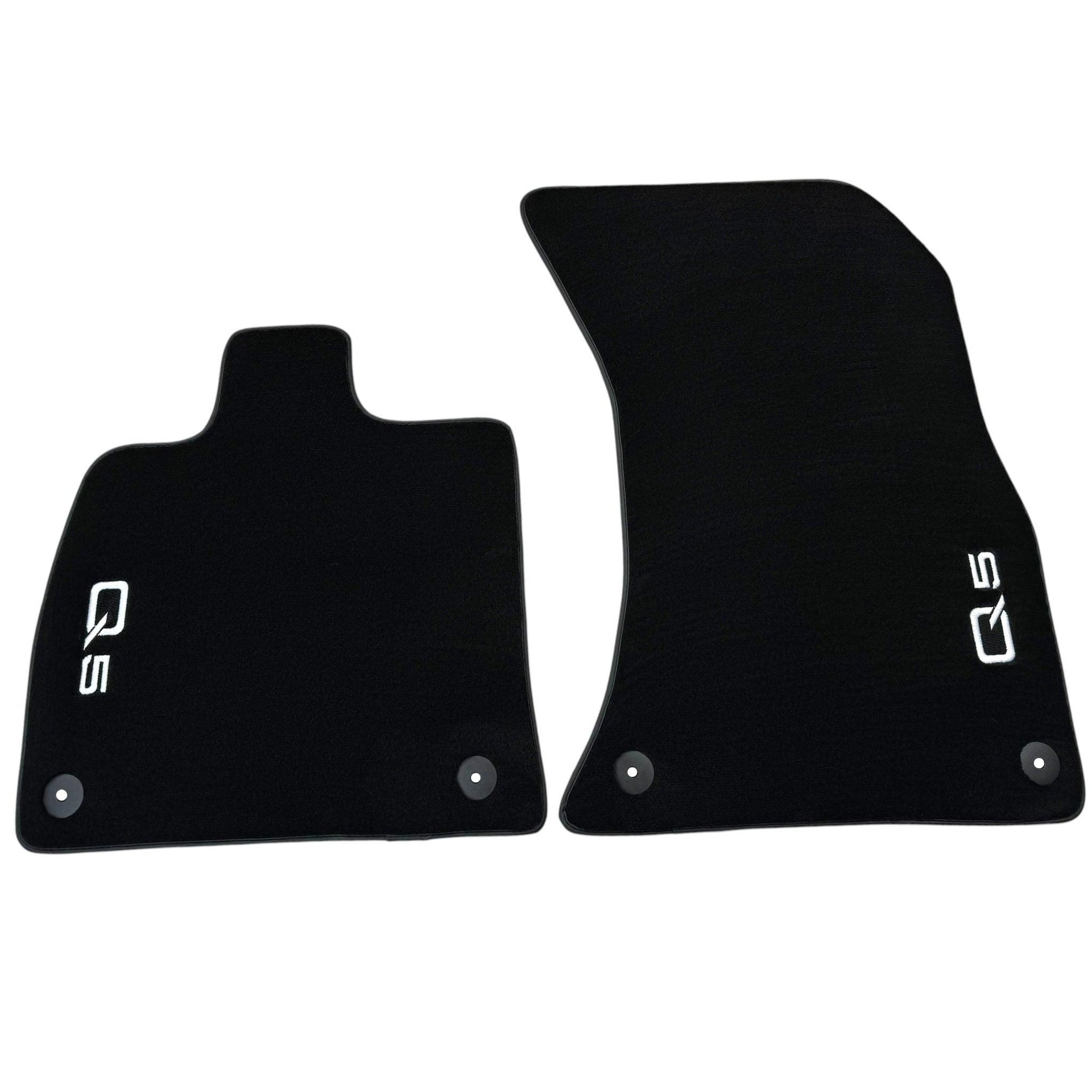 Black Floor Mats for Audi Q5 FY Hybrid (2017-2023) - AutoWin