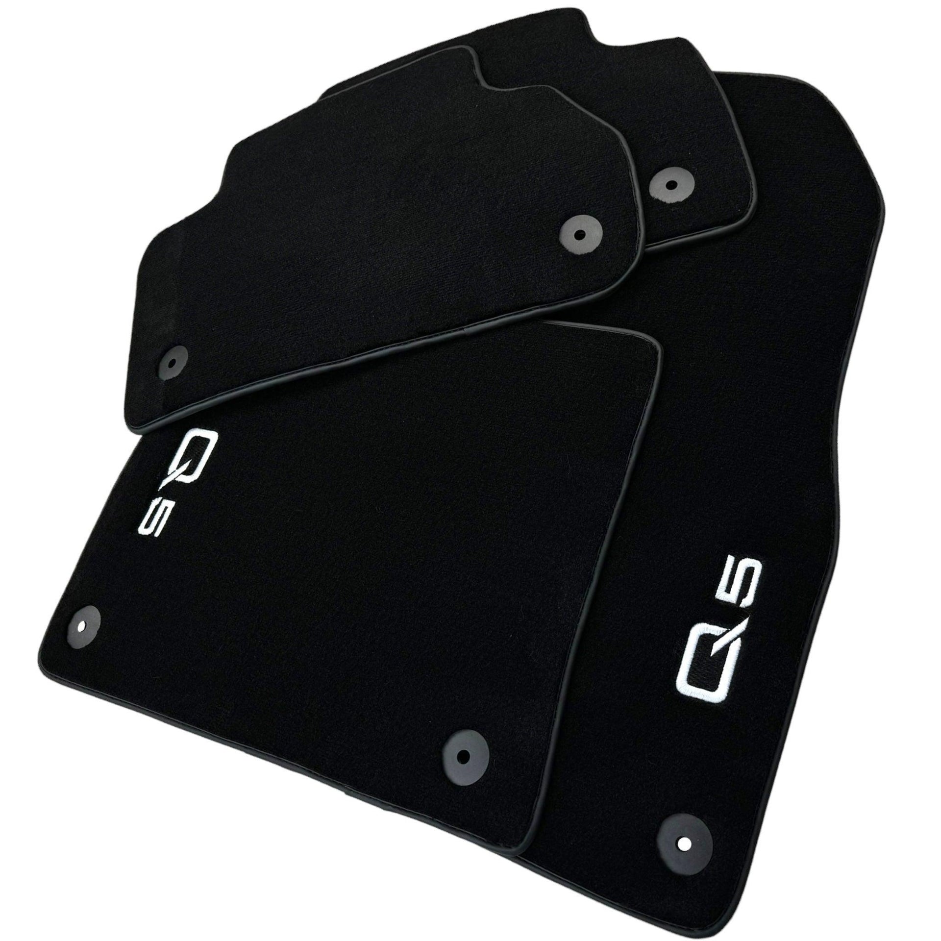 Black Floor Mats for Audi Q5 FY Hybrid (2017-2023) - AutoWin