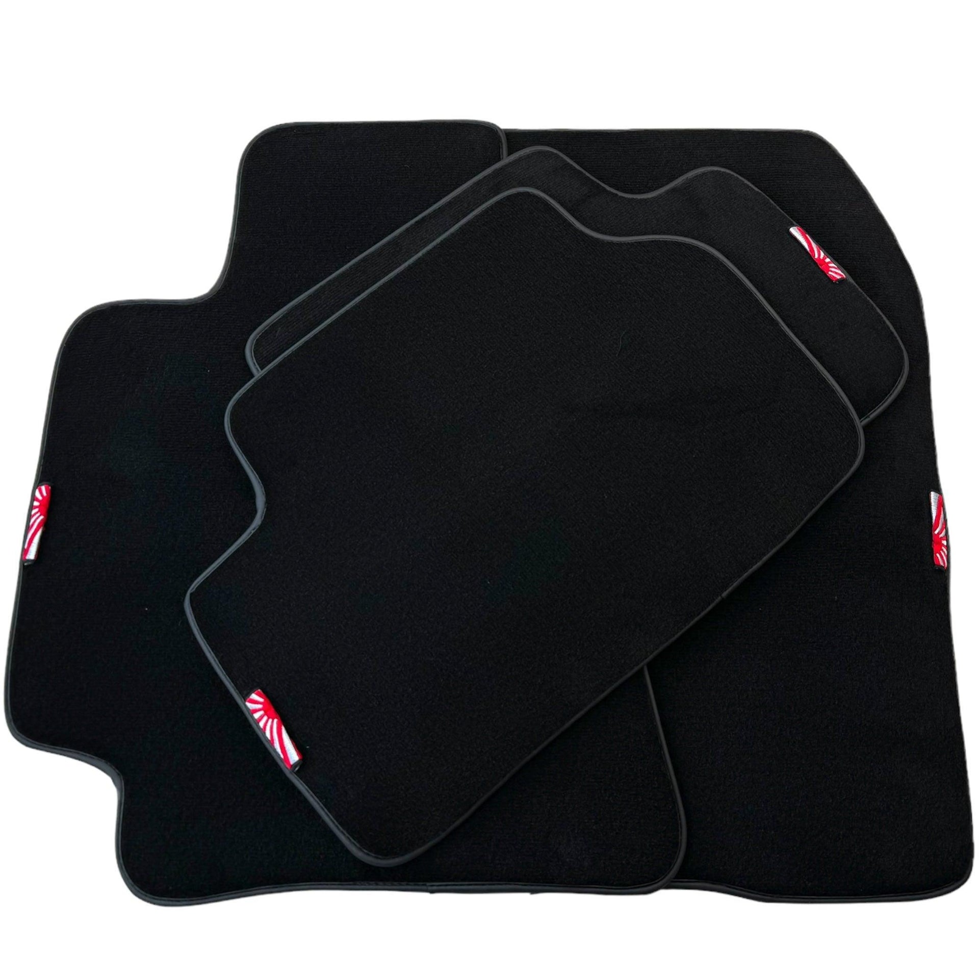 Black Floor Mats for Lexus IS 300 (2001-2003) ER56 - AutoWin