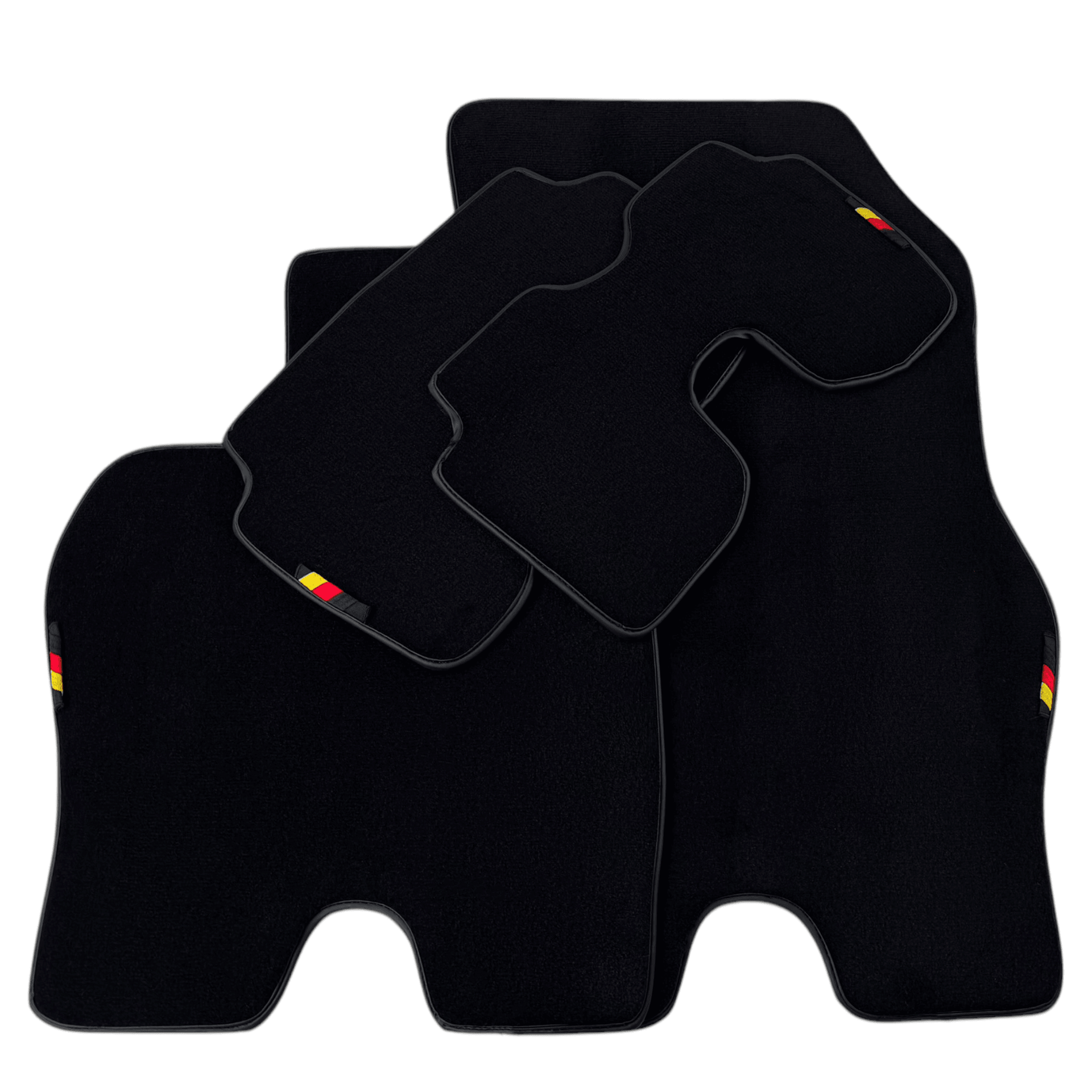 Black Floor Mats for BMW i8 German Edition | Various Trim Colors