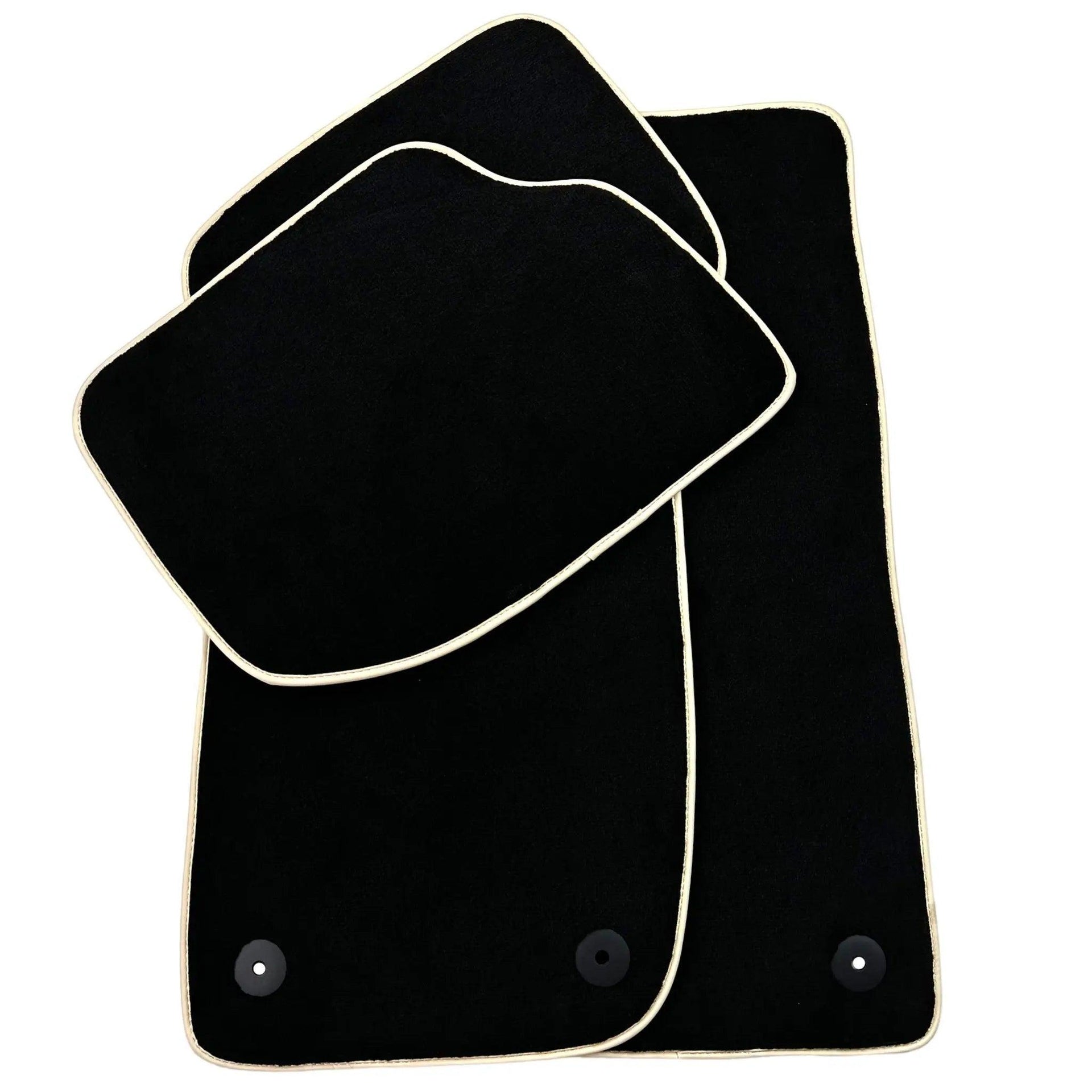 Black Floor Mats For Bentley Continental GTC Convertible (2018–2023) - AutoWin