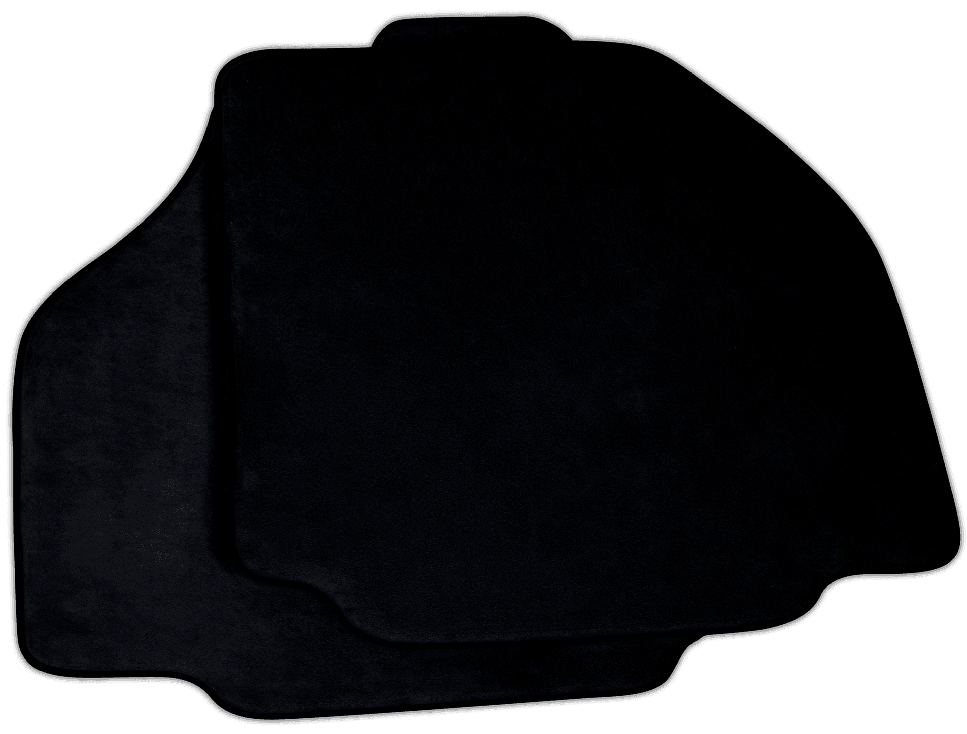 Black Alcantara Floor Mats for Ferrari 458 Speciale (2012-2015) | Various Trim Colors