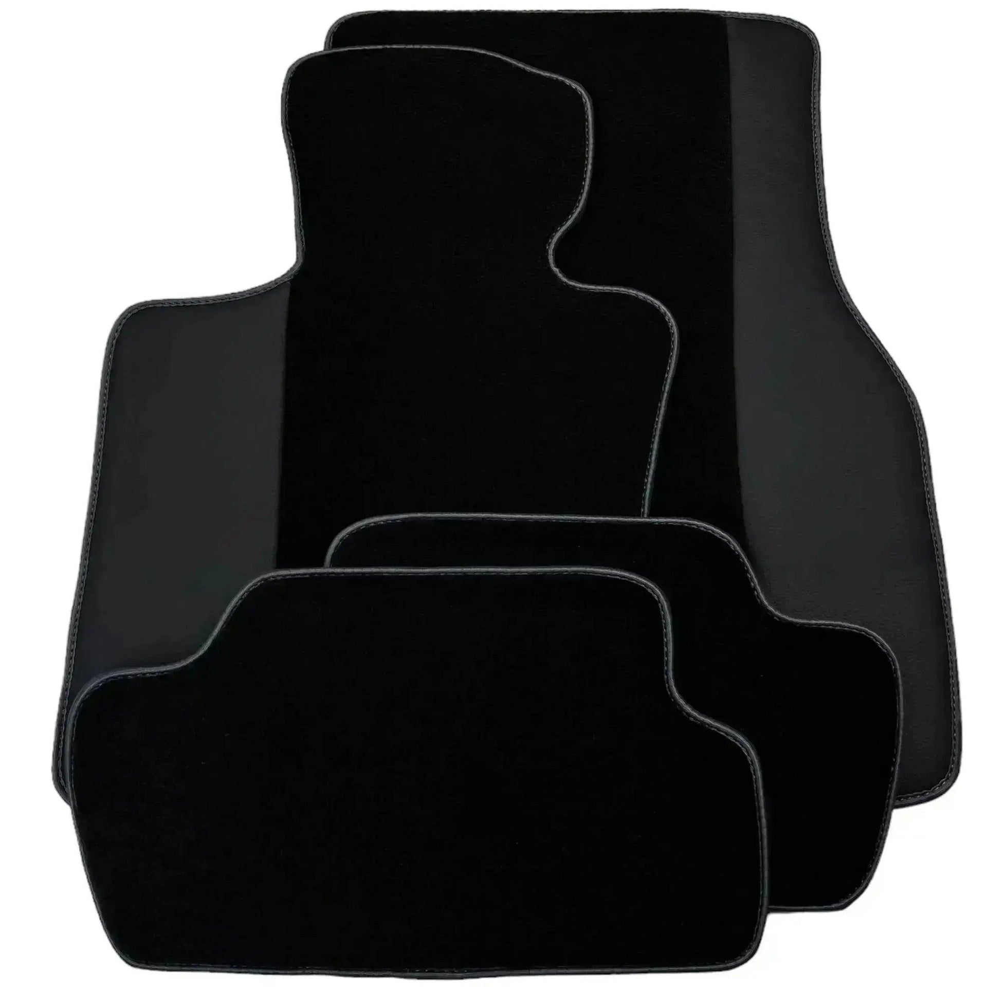 Customizable Black Floor Mats for Mini Countryman F60 Hybrid (2020-2023) - AutoWin