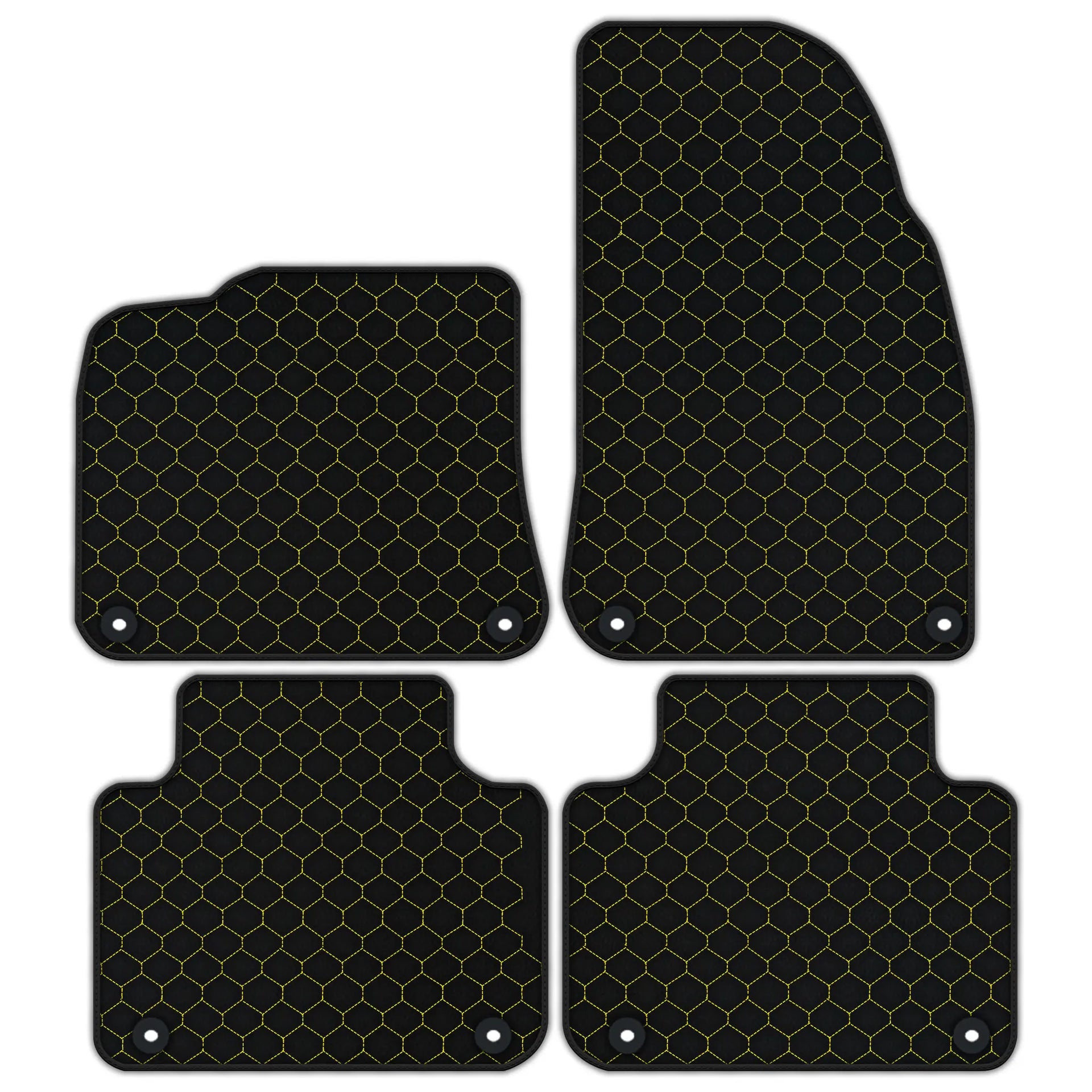 Customizable Leather Floor Mats for Porsche Cayenne (2018-2023)