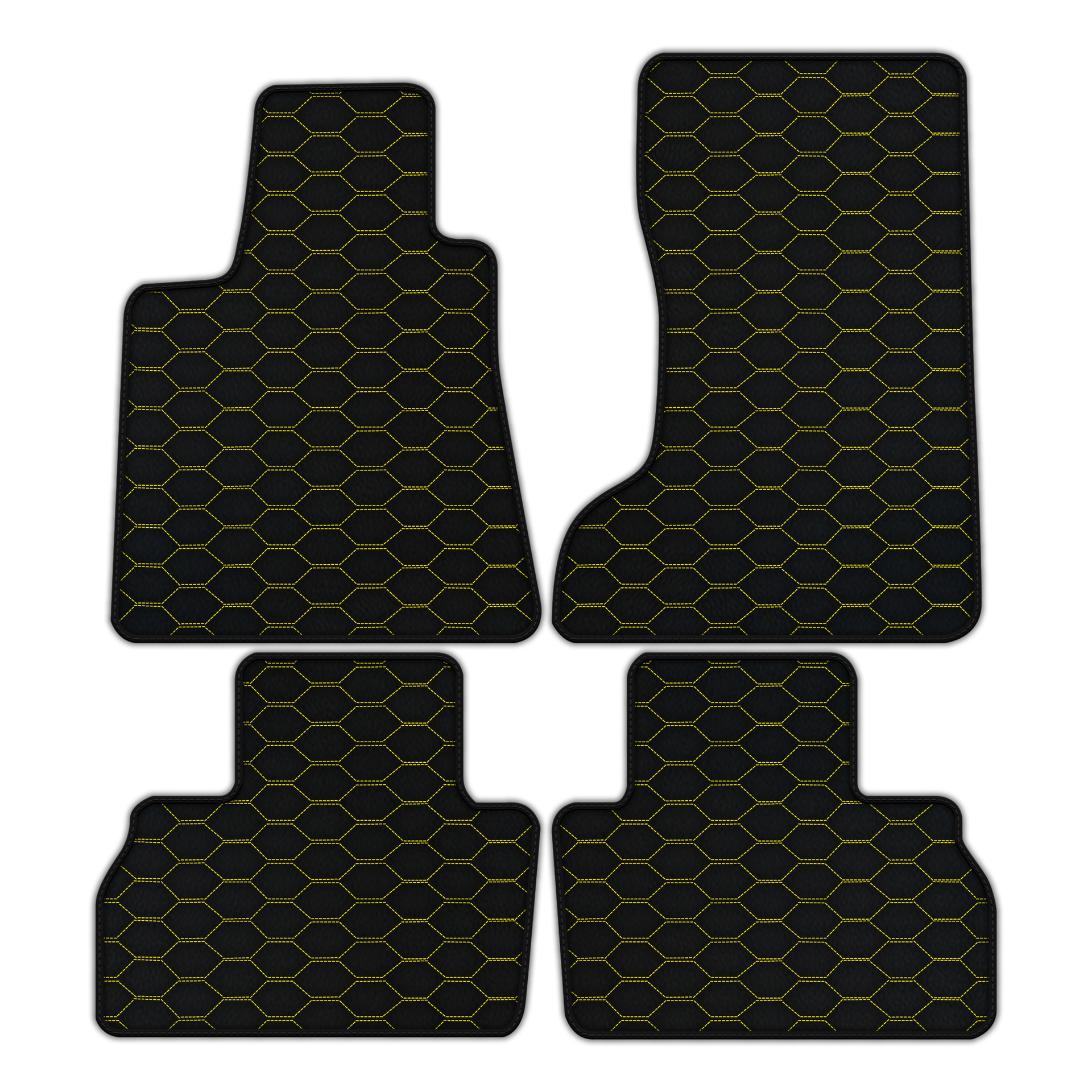 Custom Premium Leather Floor Mats for Maserati Ghibli (2013-2022)