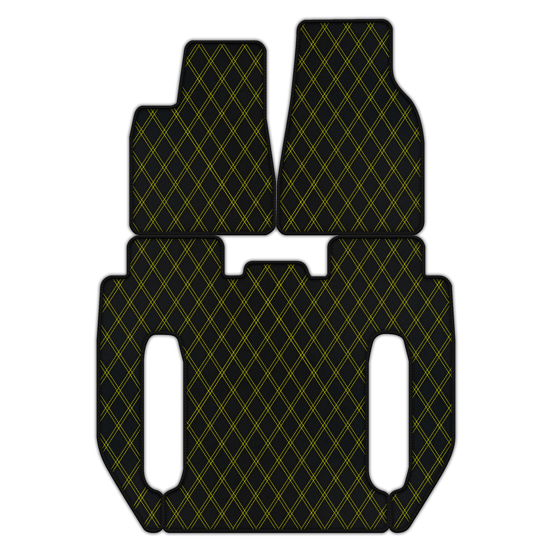 Custom Leather Floor Mats for Tesla Model X (2016-2025)