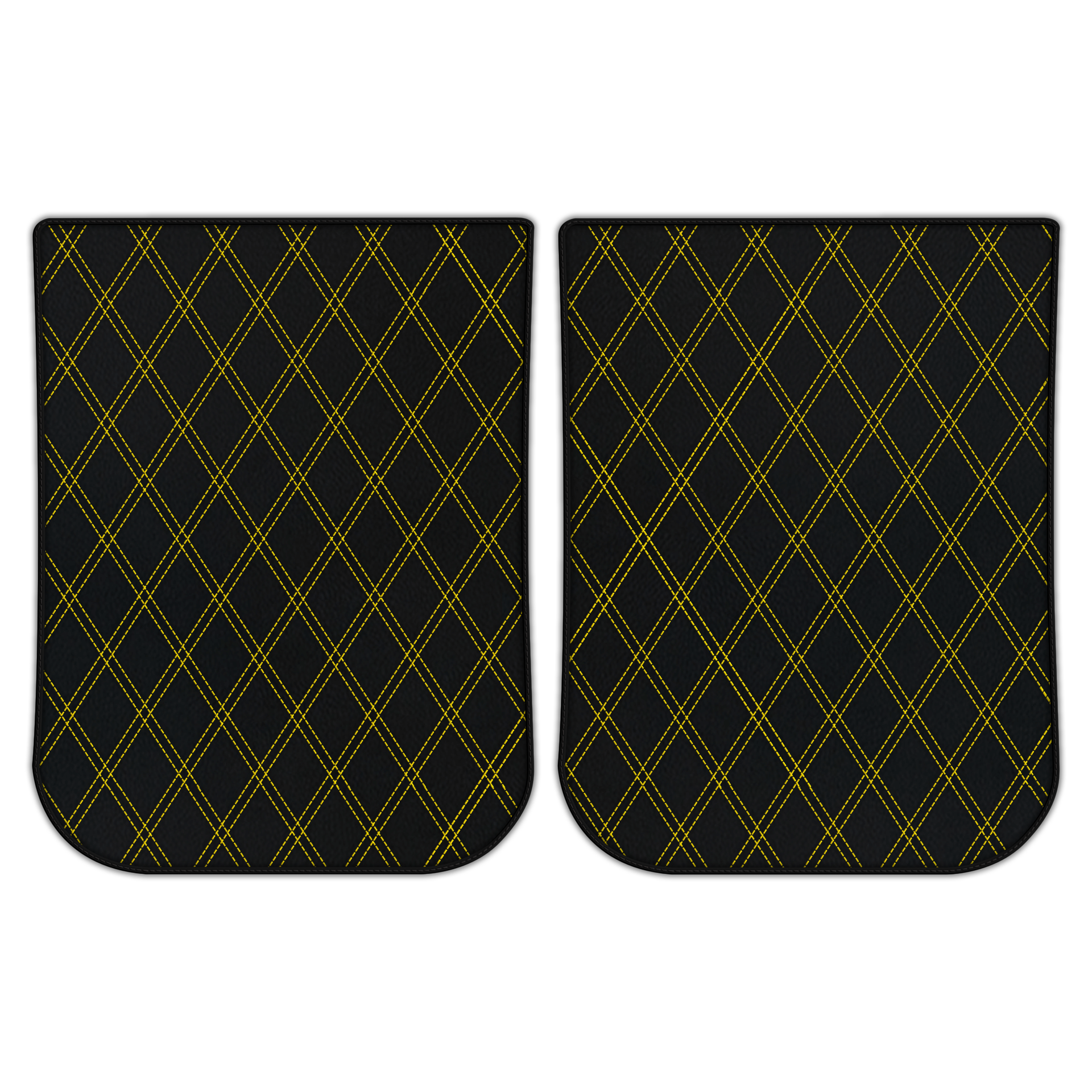 Customizable Leather Floor Mats with Divario Pattern for Ferrari LaFerrari (2013-2018) - AutoWin