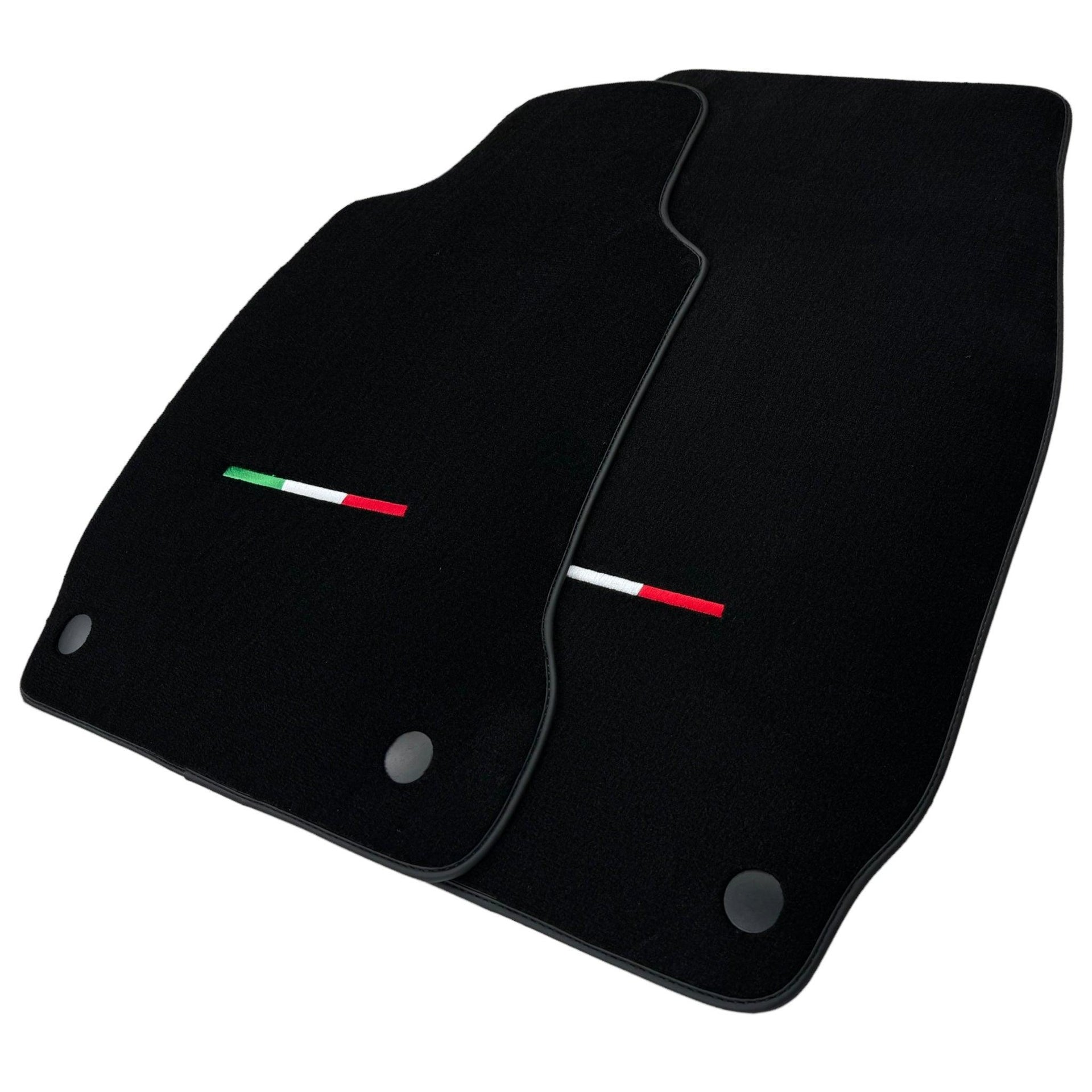Black Floor Mats for Maserati Quattroporte | Italian Edition - AutoWin