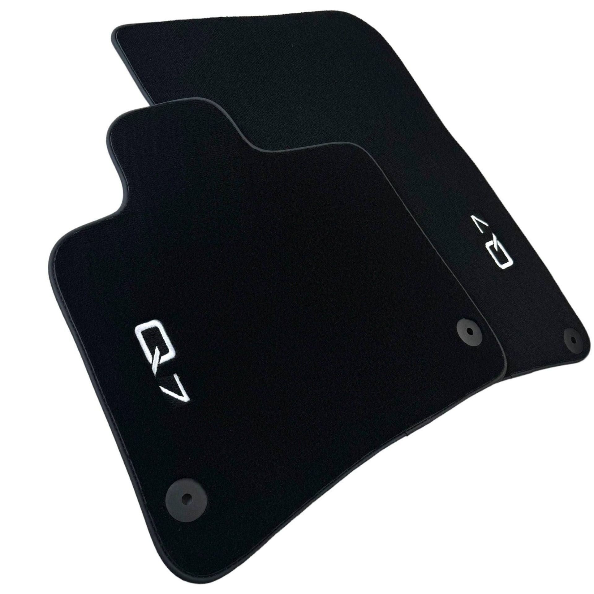 Black Floor Mats for Audi Q7 4M (2015-2019) - AutoWin