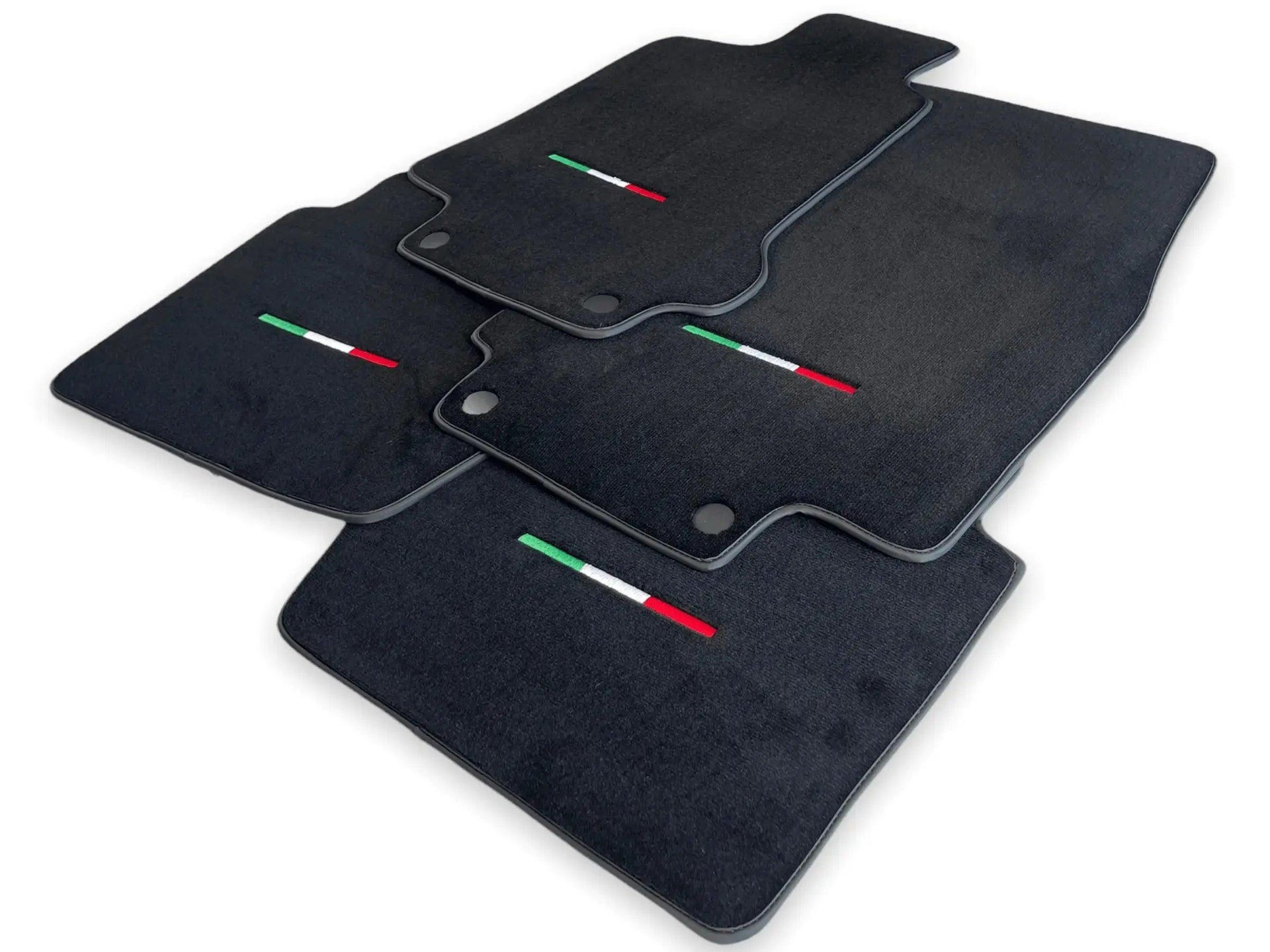 Floor Mats For Maserati GranTurismo MC (2009-2010) Black IT Edition - AutoWin