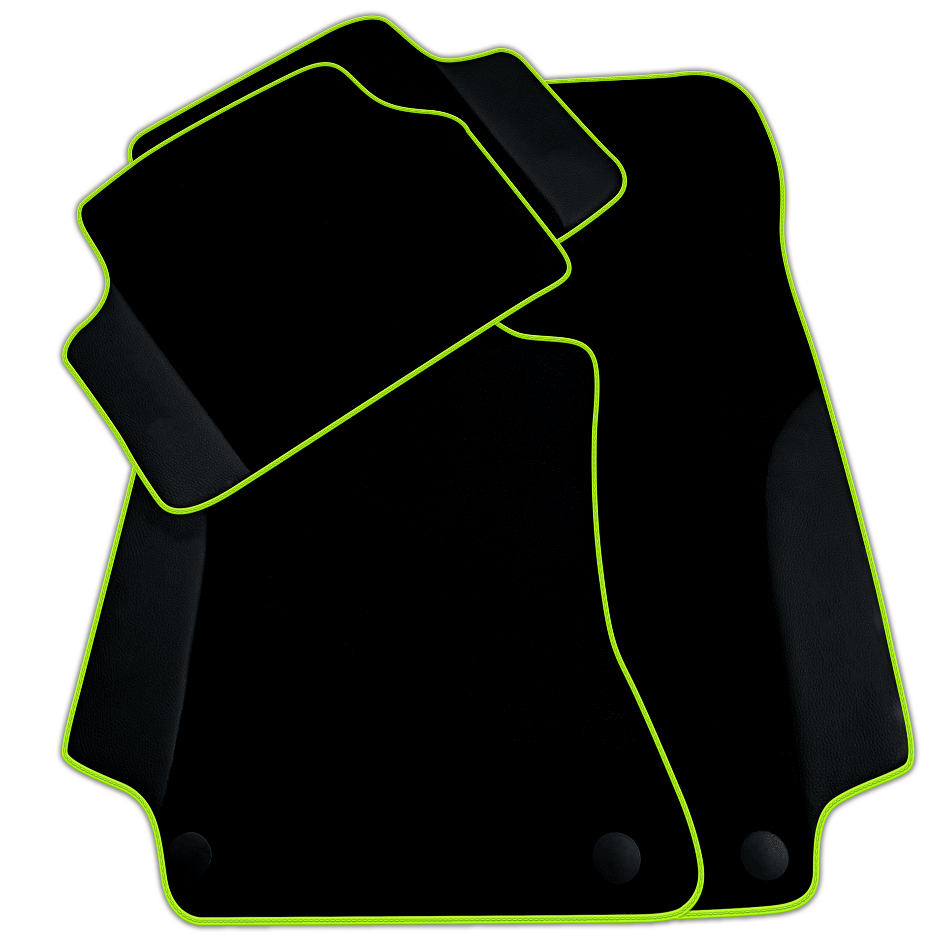 Customizable Black Floor Mats For Mercedes Benz E-Class S211 Estate 4Matic (2003-2009)