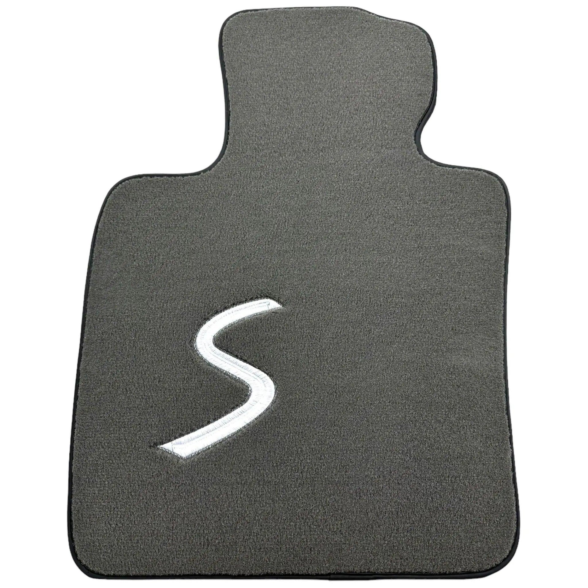 Grey Floor Mats for Mini Cabrio R52 Convertible (2004-2009) - AutoWin