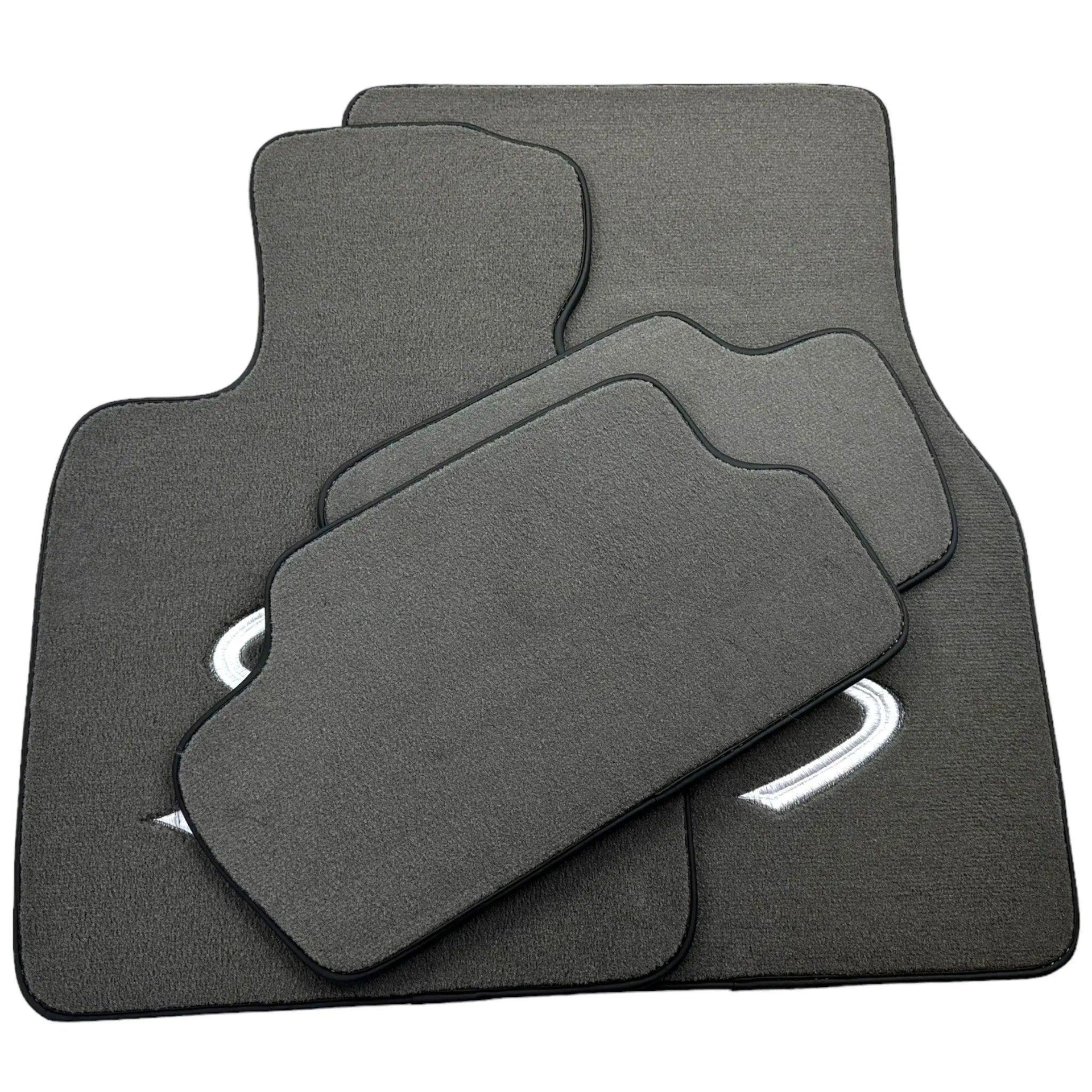 Grey Floor Mats for Mini Cabrio R56 Convertible (2009-2016) - AutoWin