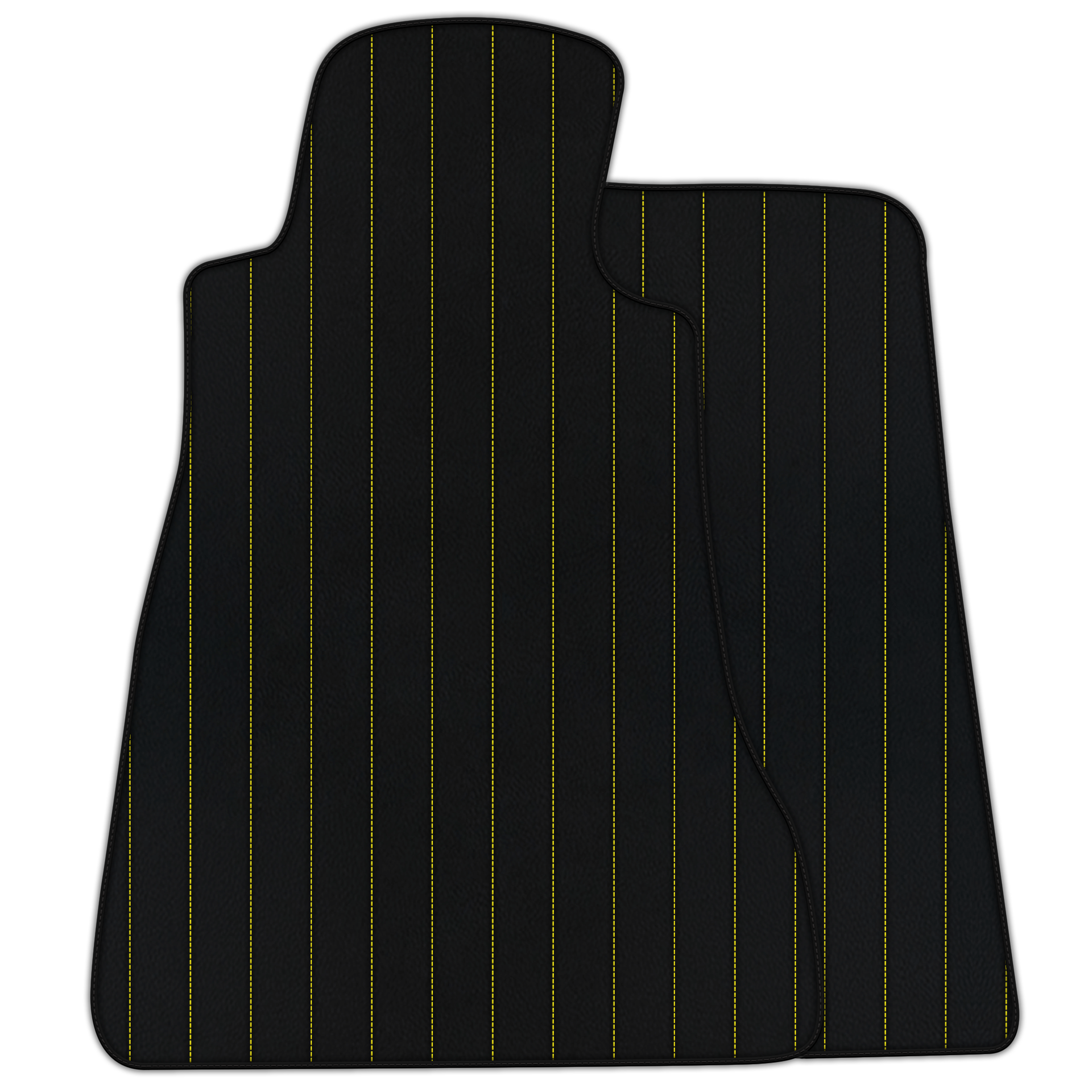 Customizable Leather Floor Mats for Chevrolet Corvette C6 (2005-2013)