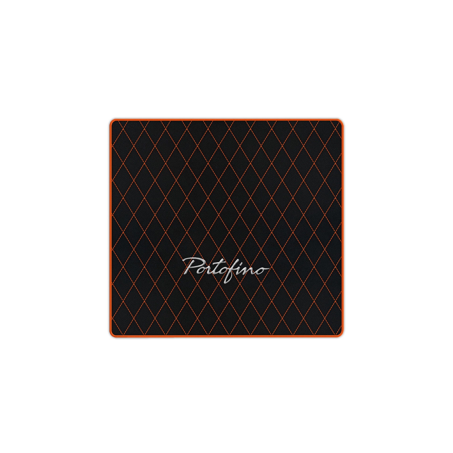 Custom Black Leather Floor Mats for Ferrari 812 Superfast (2018-2023)