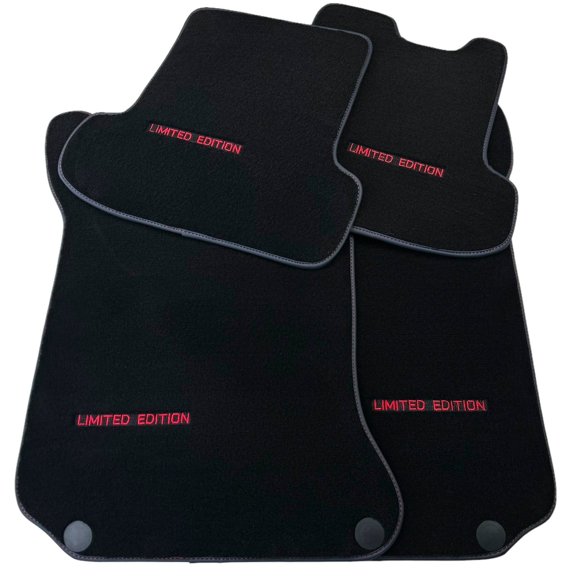Black Floor Mats For Mercedes Benz A-Class W169 (2004-2012) | Limited Edition