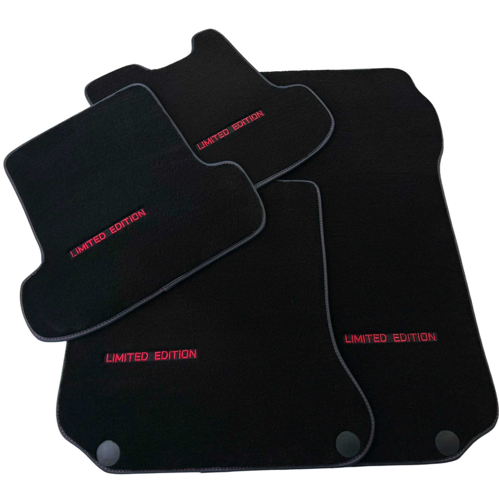 Black Floor Mats For Mercedes Benz A-Class W168 (1997-2004) | Limited Edition