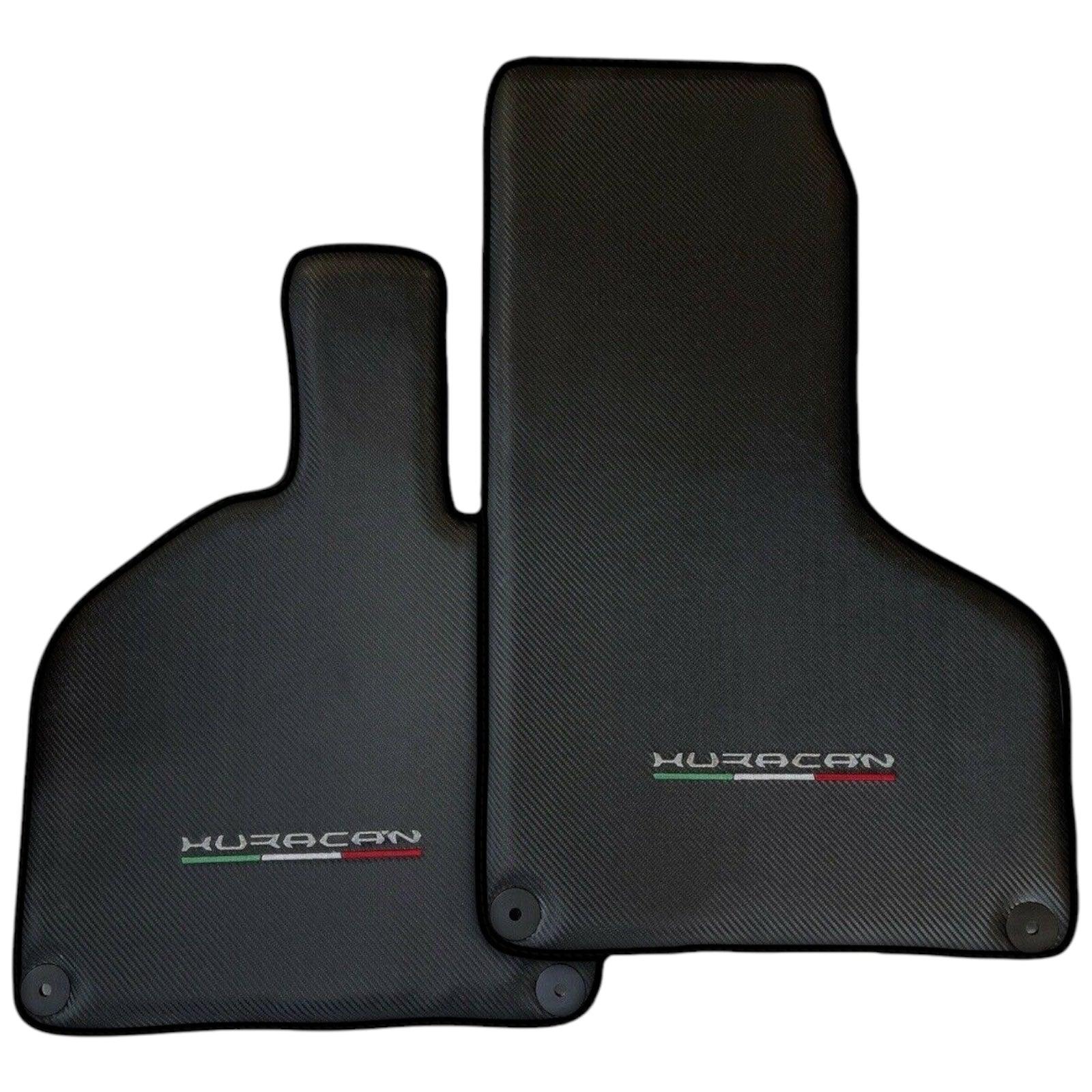 Carbon Fiber Floor Mats for Lamborghini Huracan | Various Trim Colors