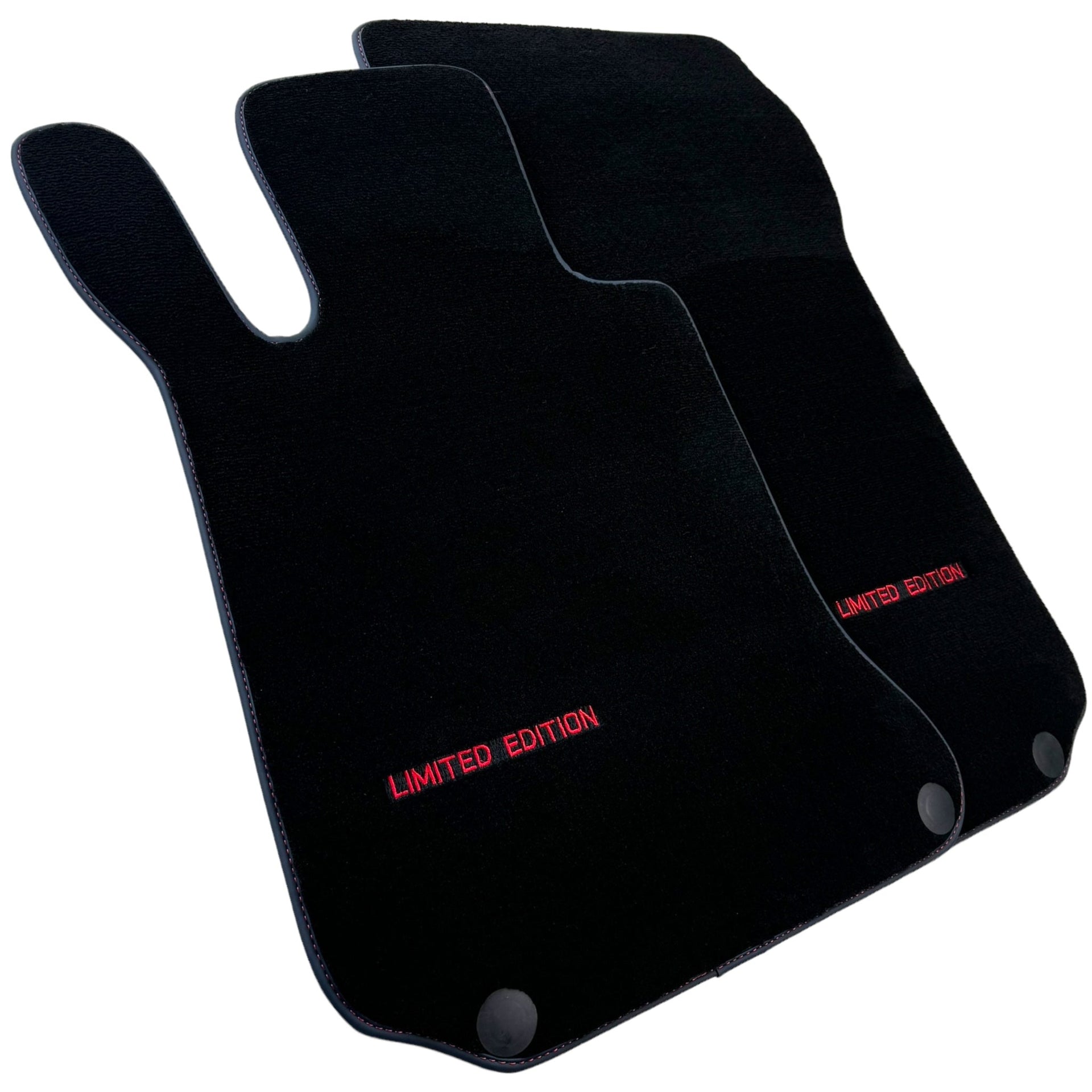Black Floor Mats For Mercedes Benz A-Class W176 (2012-2018) | Limited Edition