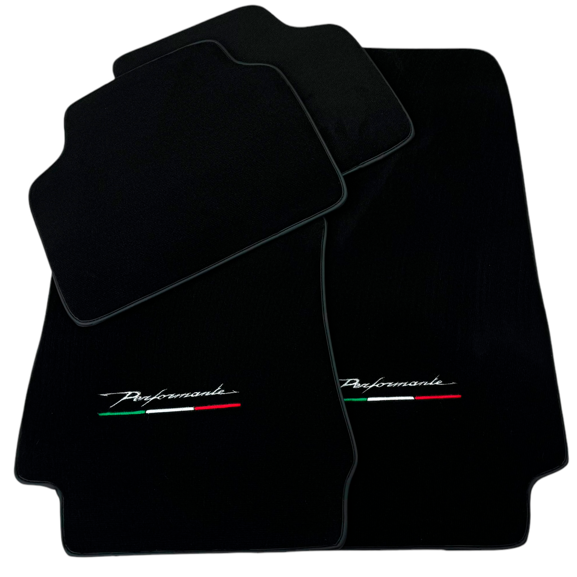Black Floor Mats for Alfa Romeo Giulia Performante (1962-1978)