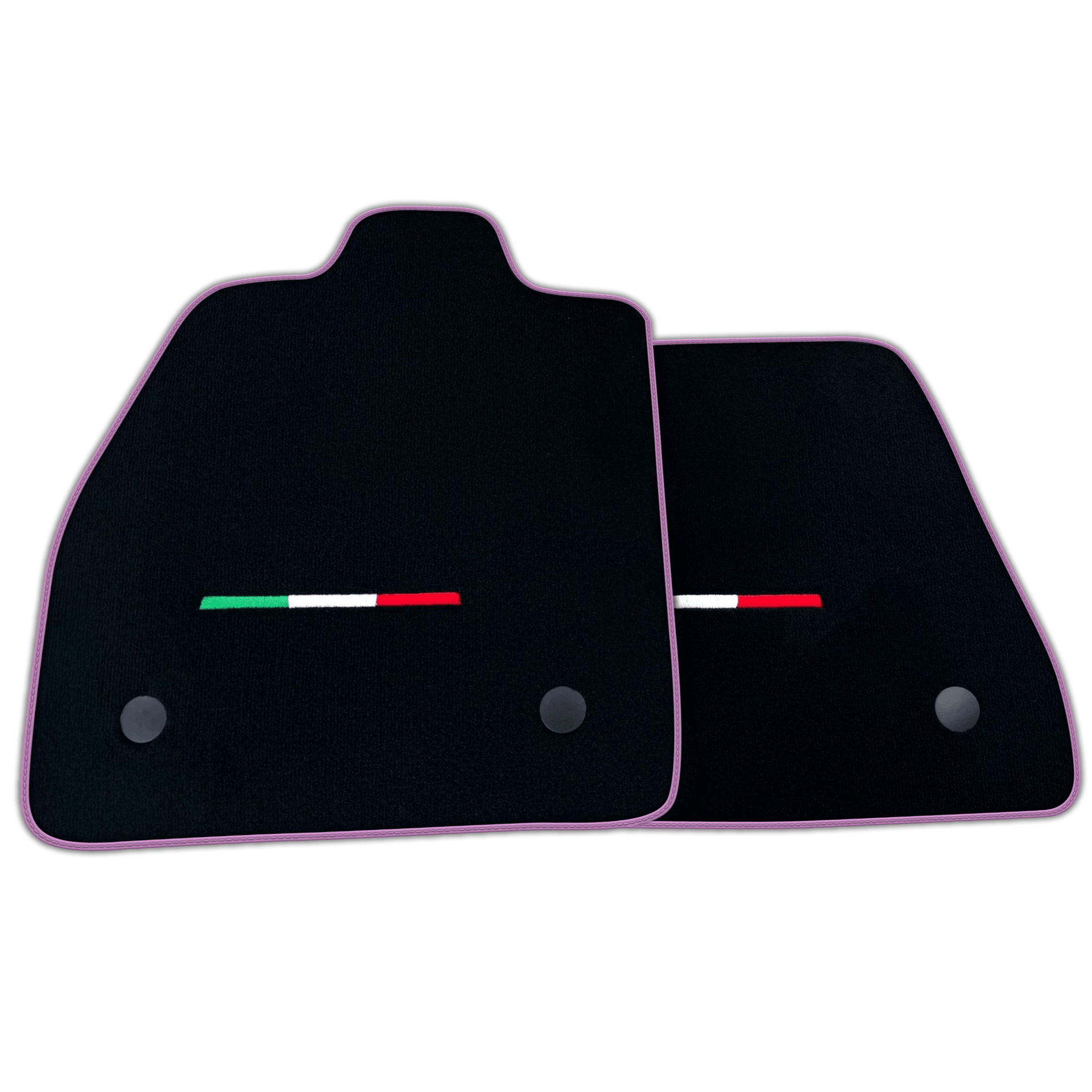 Black Floor Mats For Maserati MC20 (2020-2023) Italy Edition | Various Trim Colors
