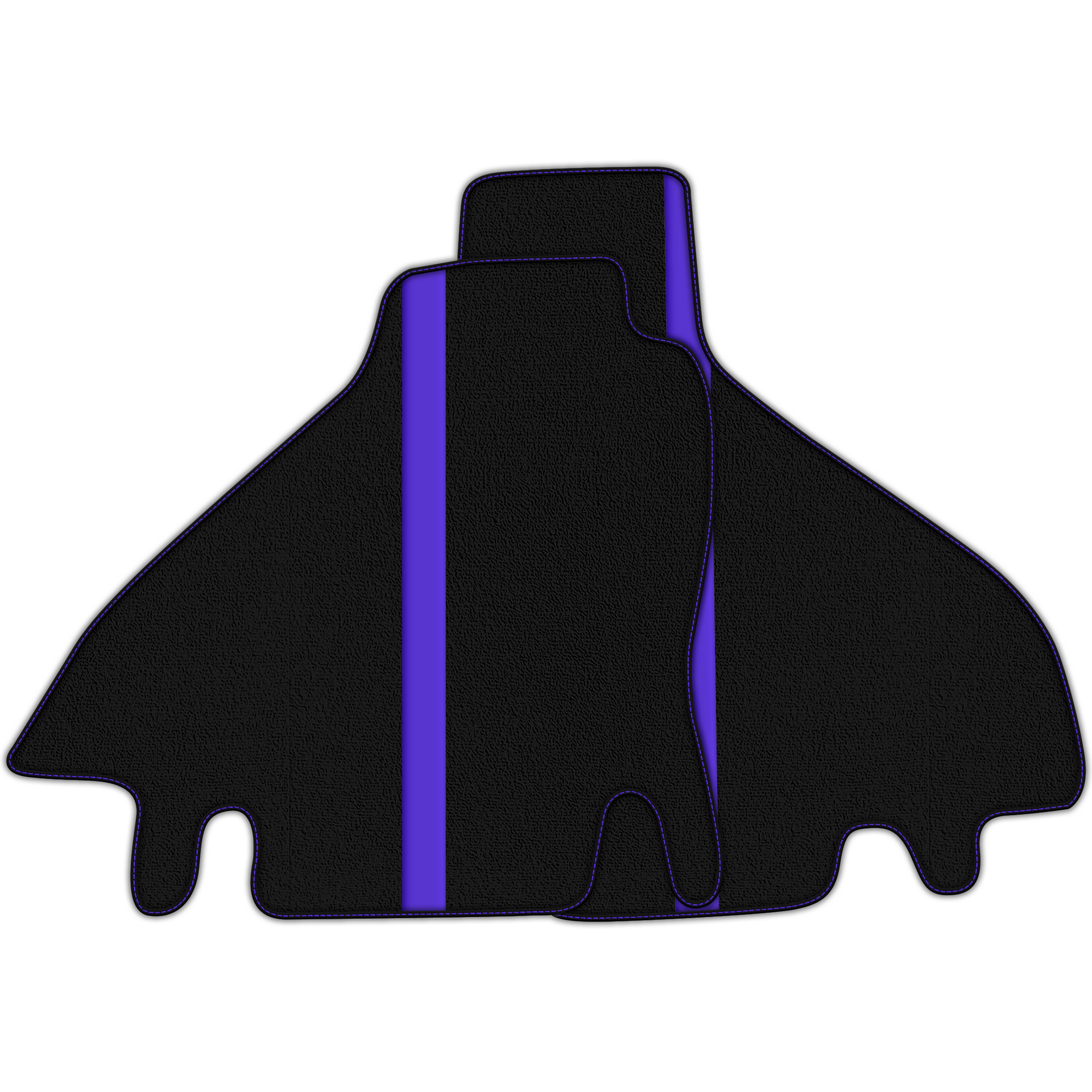 Elite Black Floor Mats for Ferrari Mondial Coupe (1983-1993)