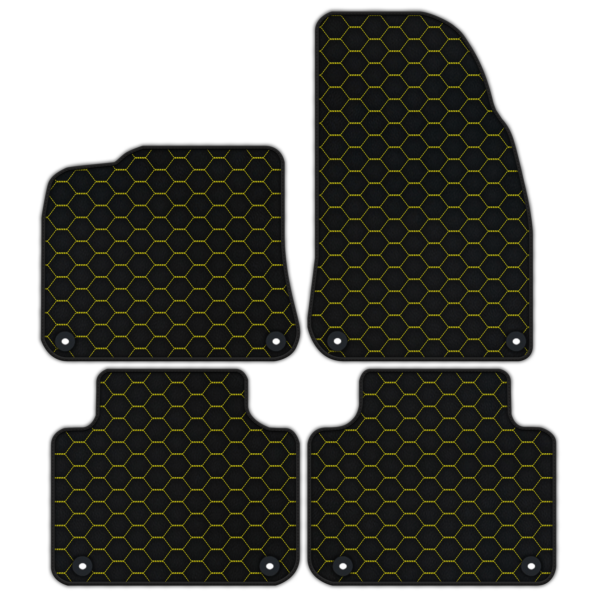 Customizable Leather Floor Mats for Porsche Cayenne 2018-2023
