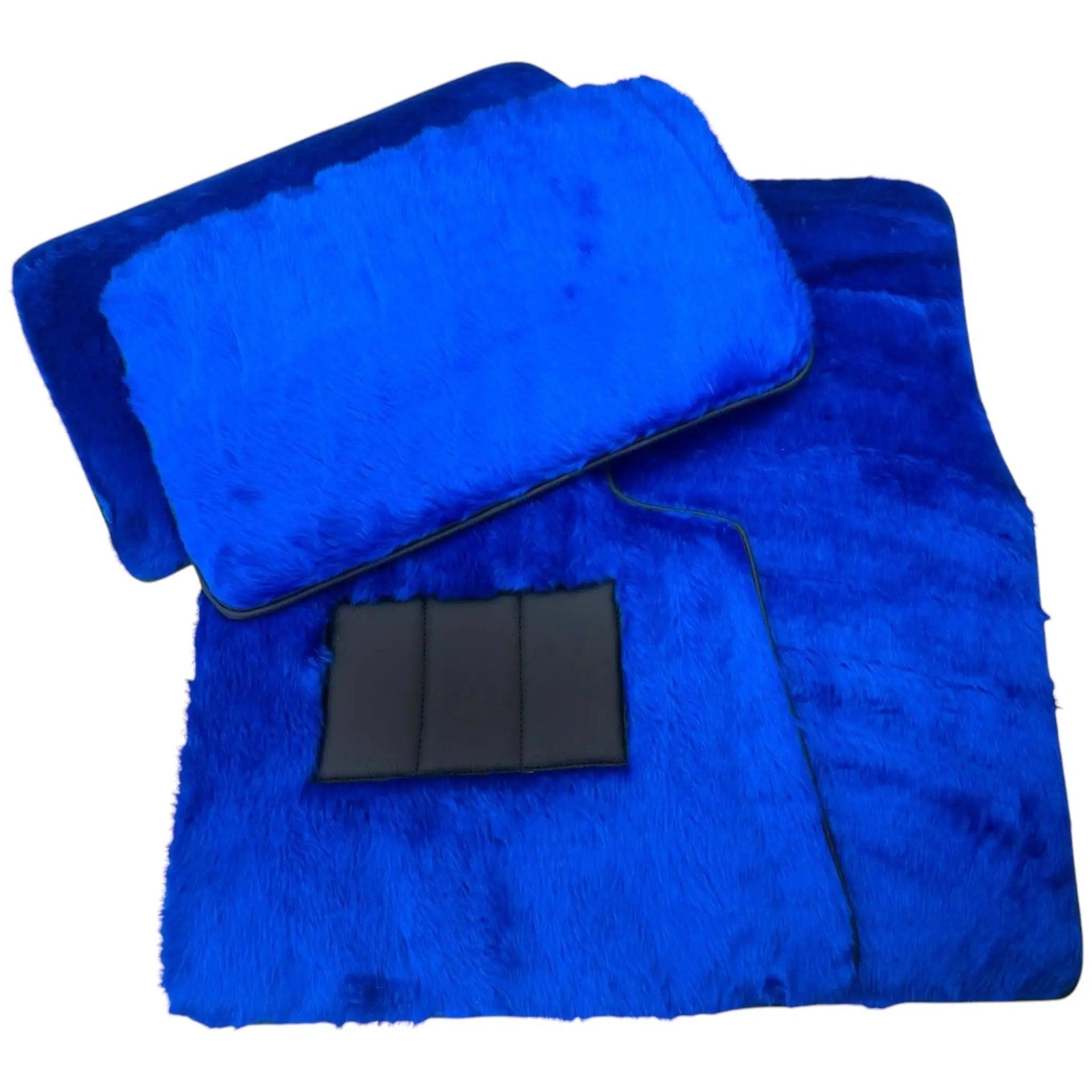 Various Colors of Sheepskin Floor Mats Tailored for the Lexus LC (2017-2024) - AutoWin