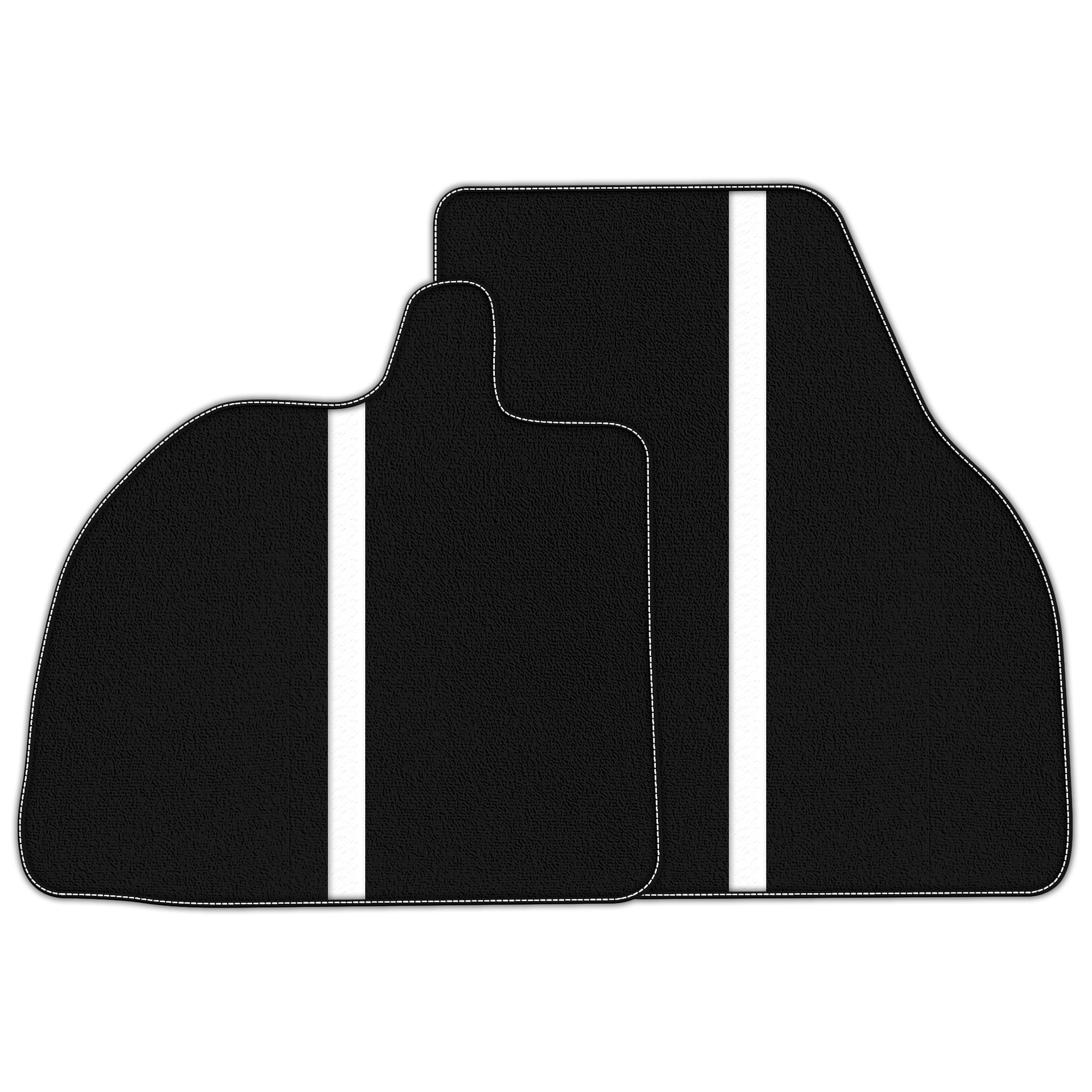Custom Black Floor Mats for Lamborghini Revuelto (2024-2025)
