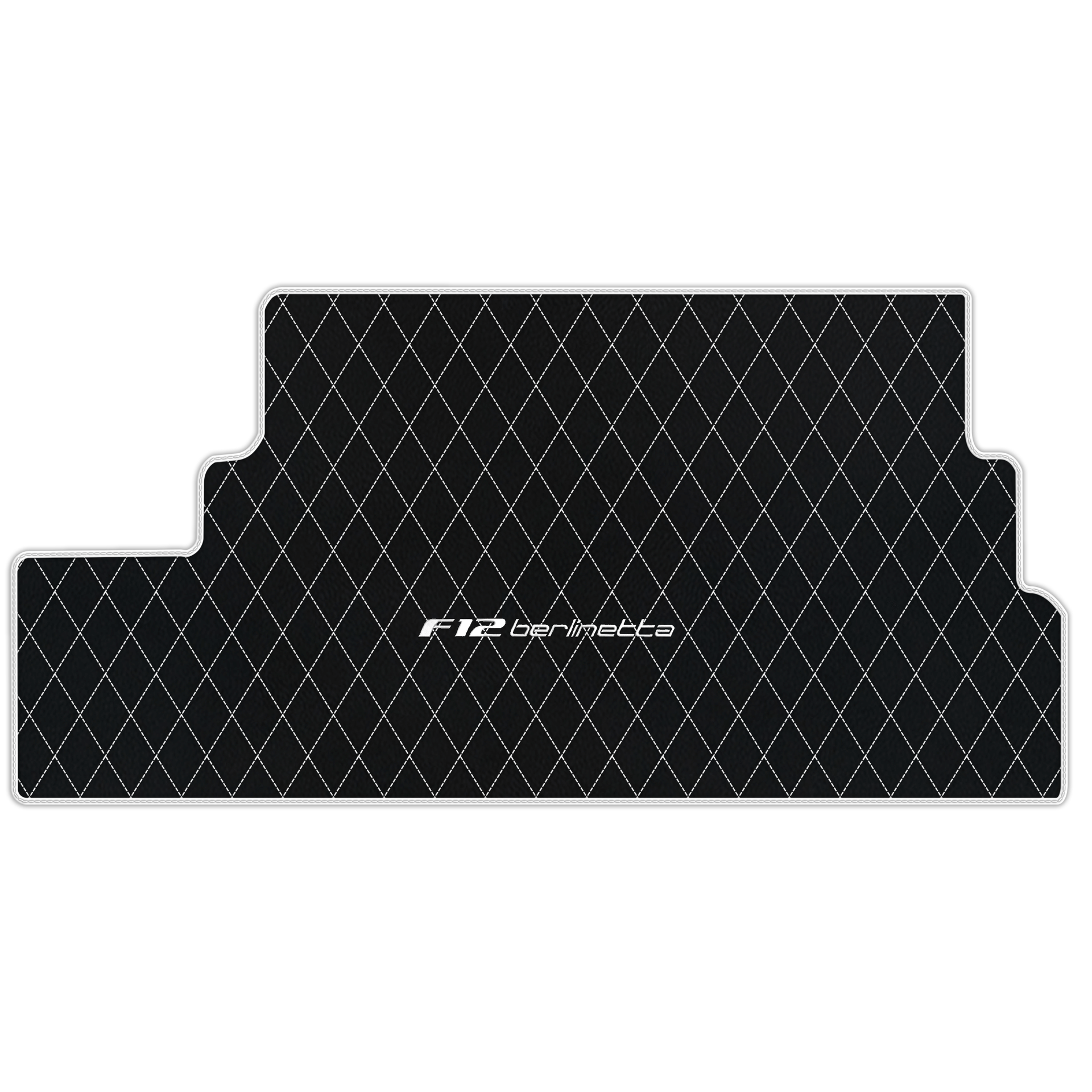 Premium Black Leather Floor Mats for Ferrari California | Full Set