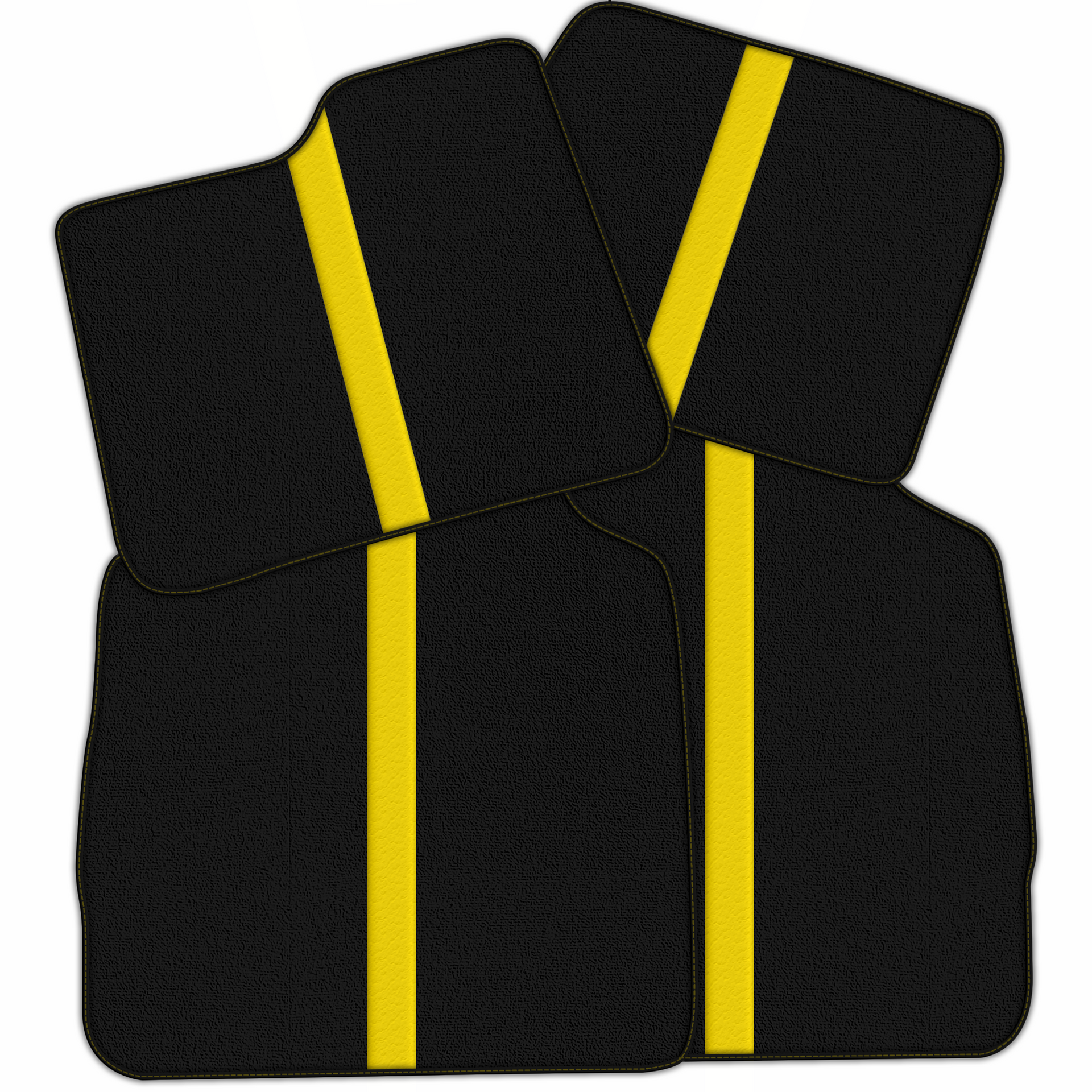 Premium Custom Black Floor Mats for Ferrari Portofino 2018-2023