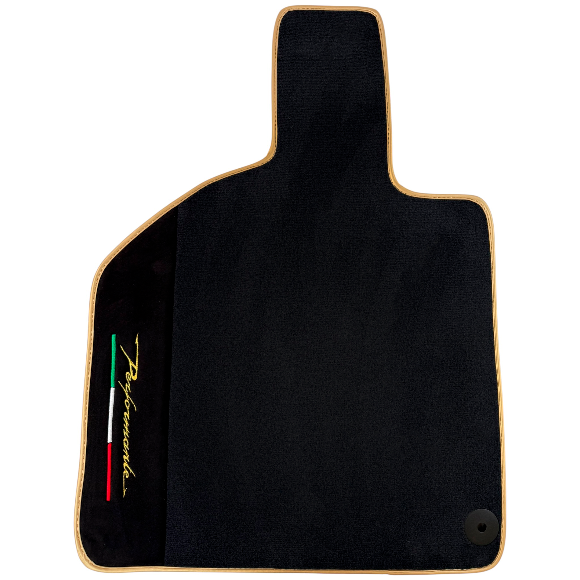 Black Carpet Mats for Lamborghini Huracan | Alcantara Pillows