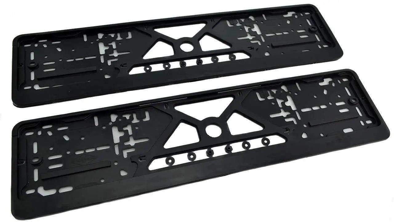 Autowin Empty Number Plate Holder Eu Standard Size 52 cm x 11 cm - AutoWin