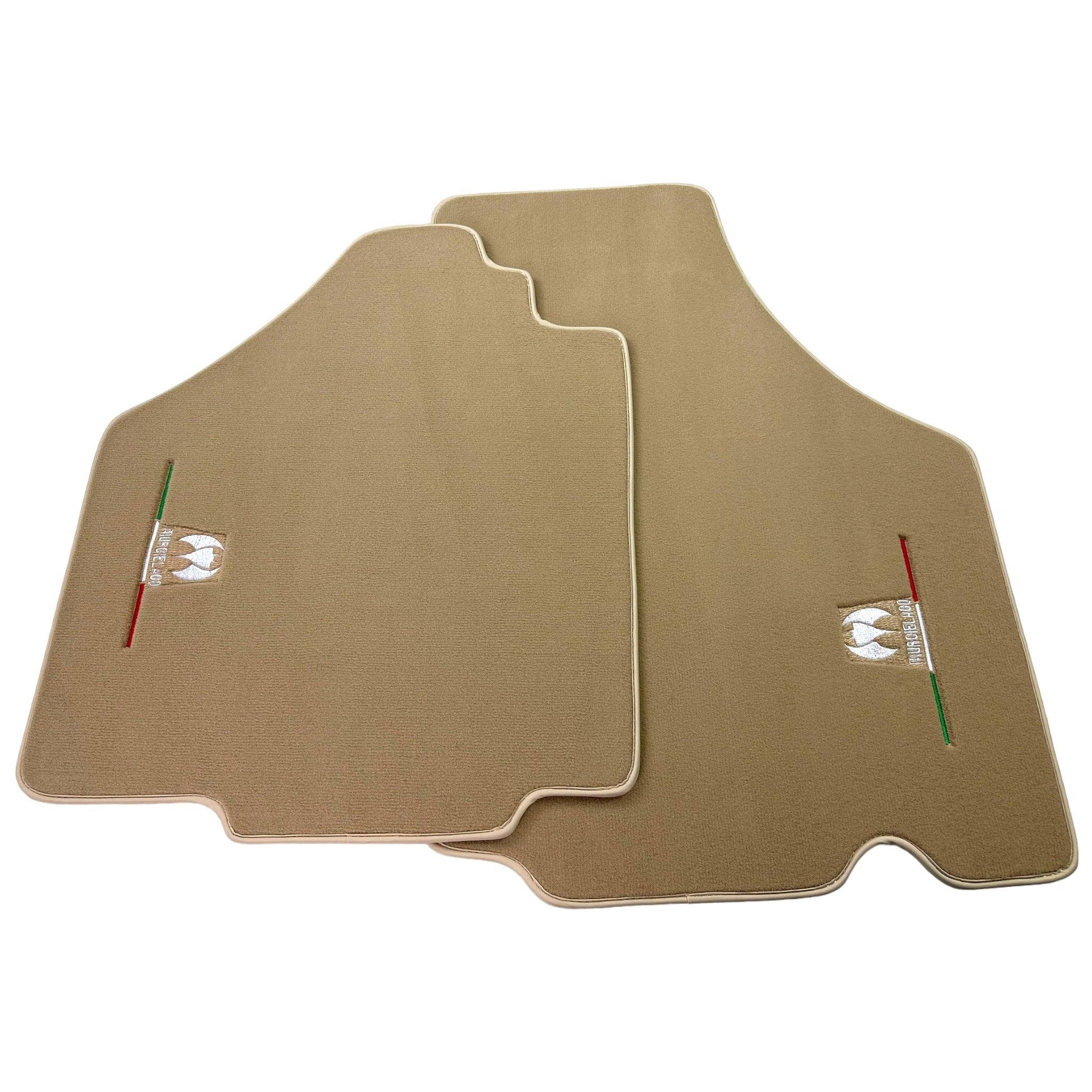 Beige Floor Mats for Lamborghini Murcielago AutoWin Brand - AutoWin