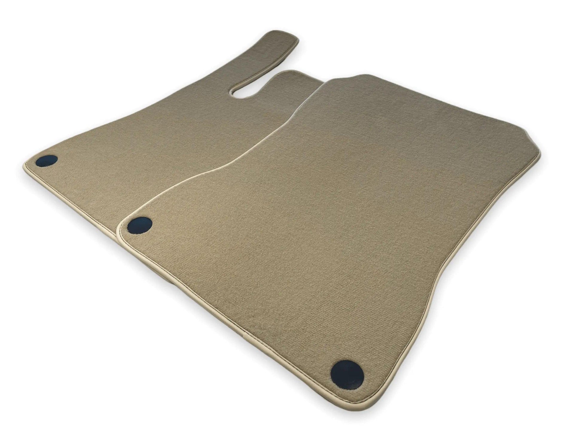 Beige Floor Mats For Mercedes-Benz SLC R172 (2016-2023) - AutoWin