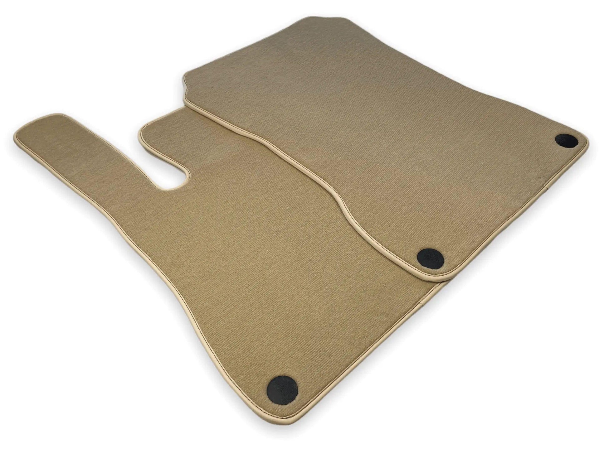 Beige Floor Mats For Mercedes-Benz SLK R172 (2011-2023) - AutoWin
