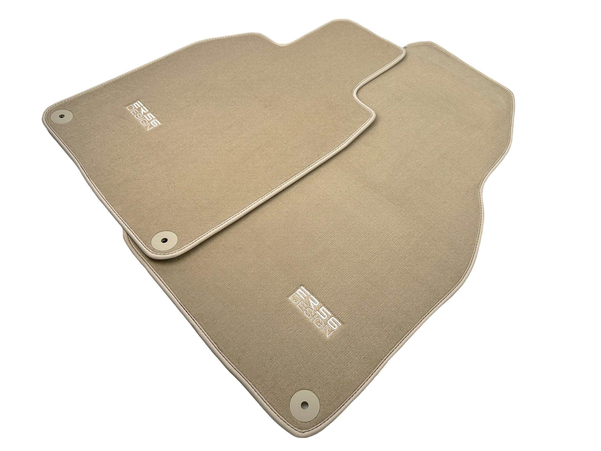 Beige Floor Mats for Porsche 981 Boxster (2013-2016) | Er56 Design - AutoWin
