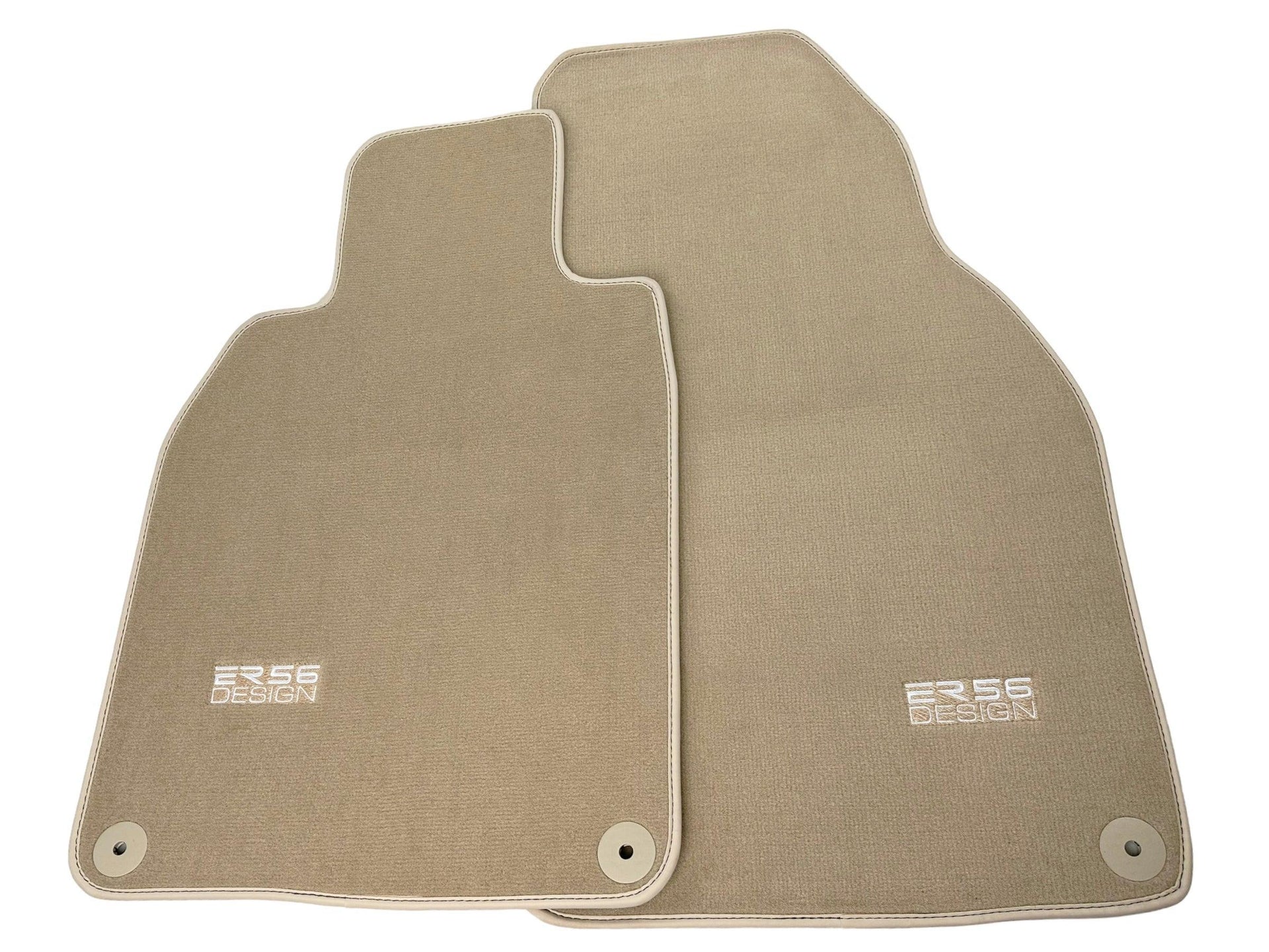 Beige Floor Mats for Porsche 981 Boxster (2013-2016) | Er56 Design - AutoWin