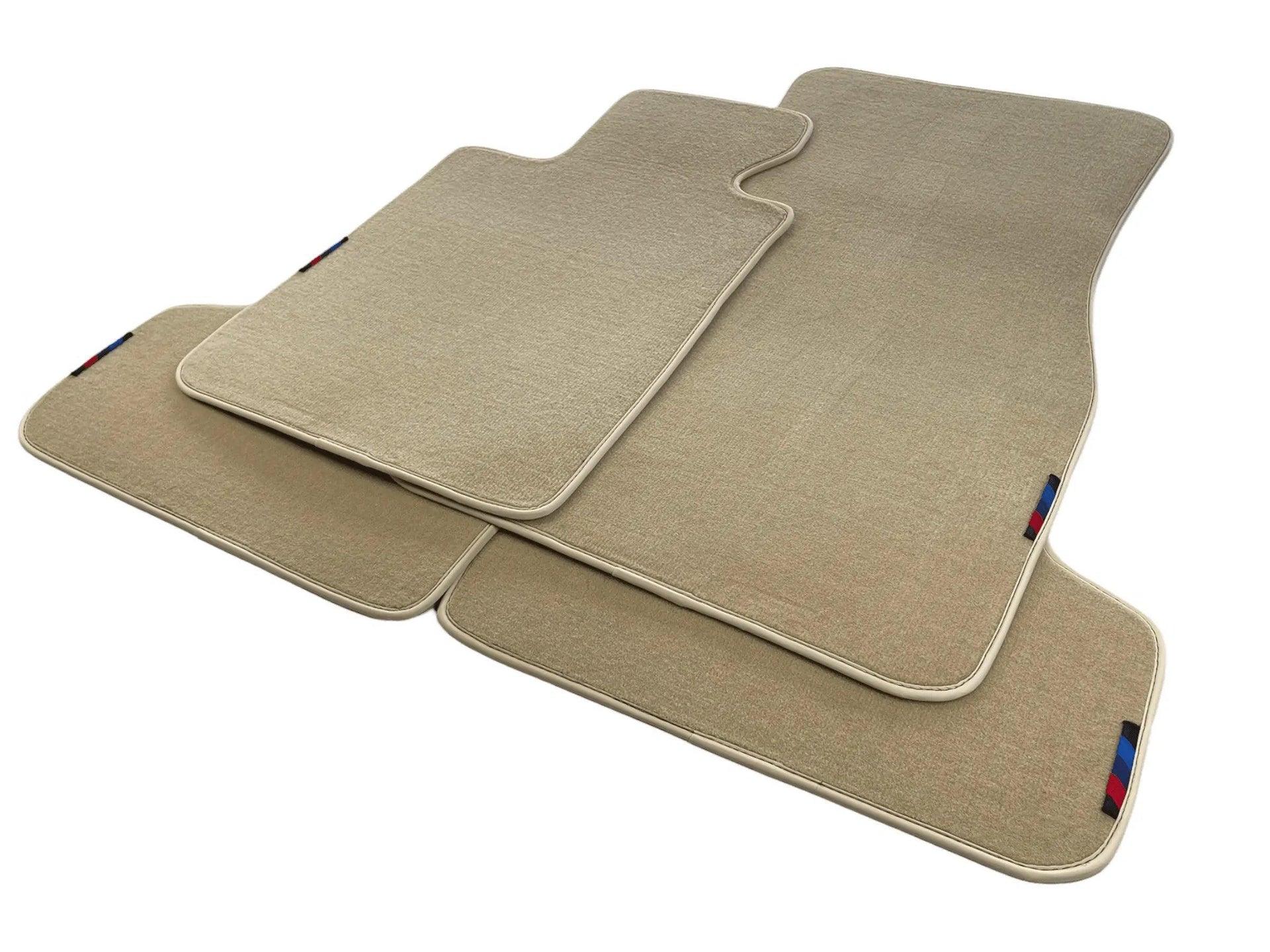 Beige Mats For BMW 4 Series G23 Convertible With M Package - AutoWin