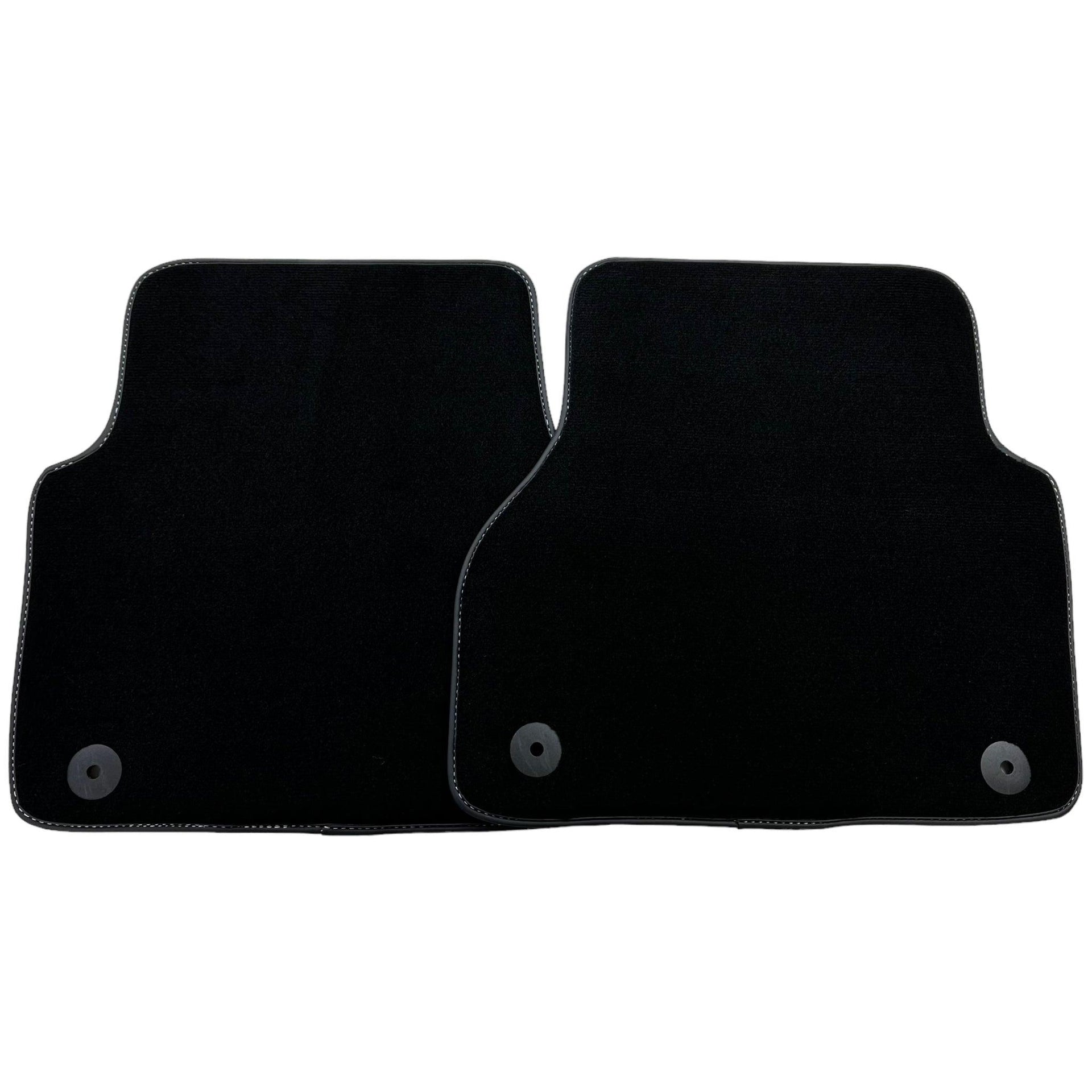 Black Floor Mats For A6 - C8 Sedan (2018-2023) - AutoWin