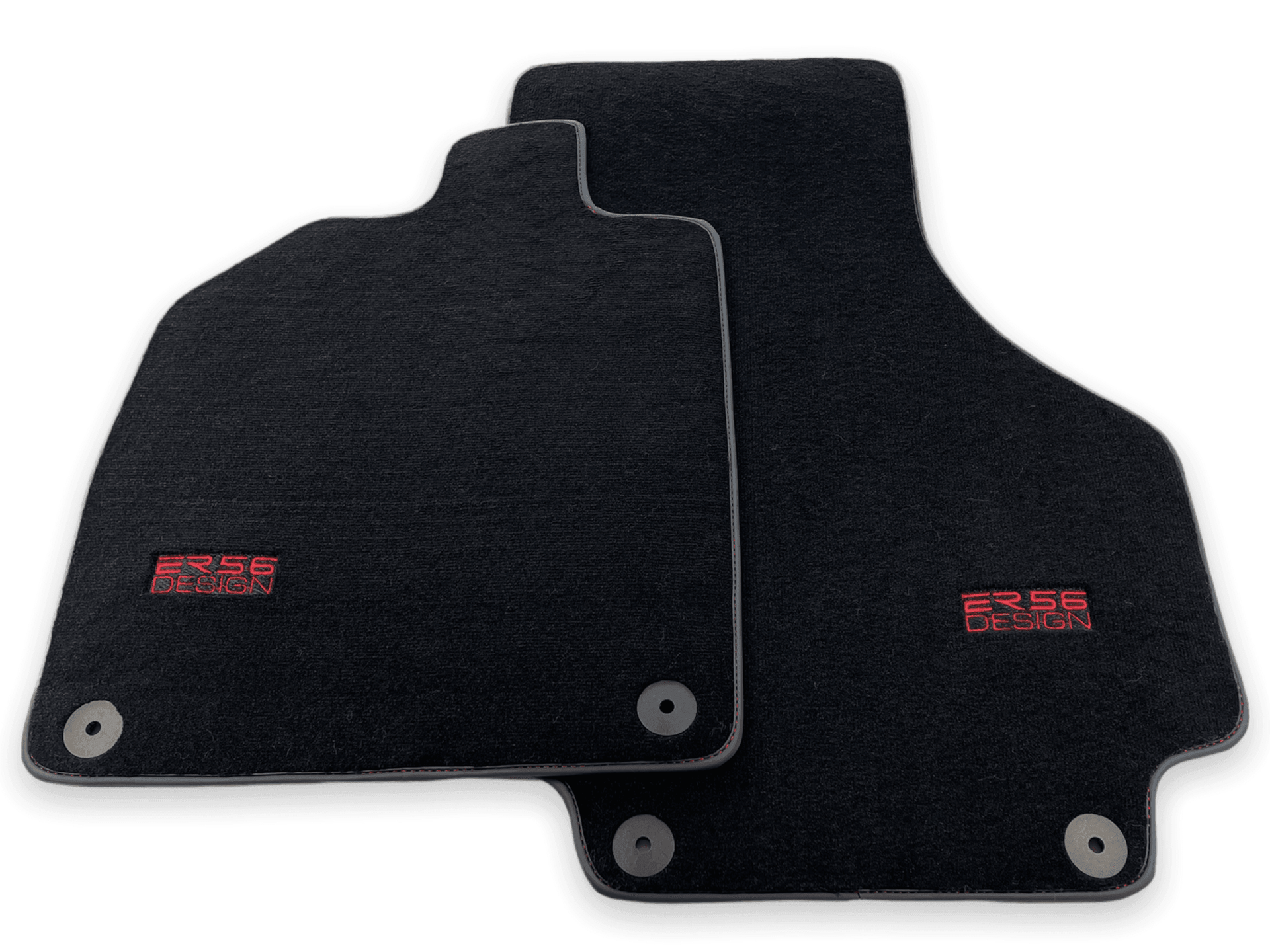 Black Floor Mats For Audi R8 2015-2023 ER56 Design - AutoWin