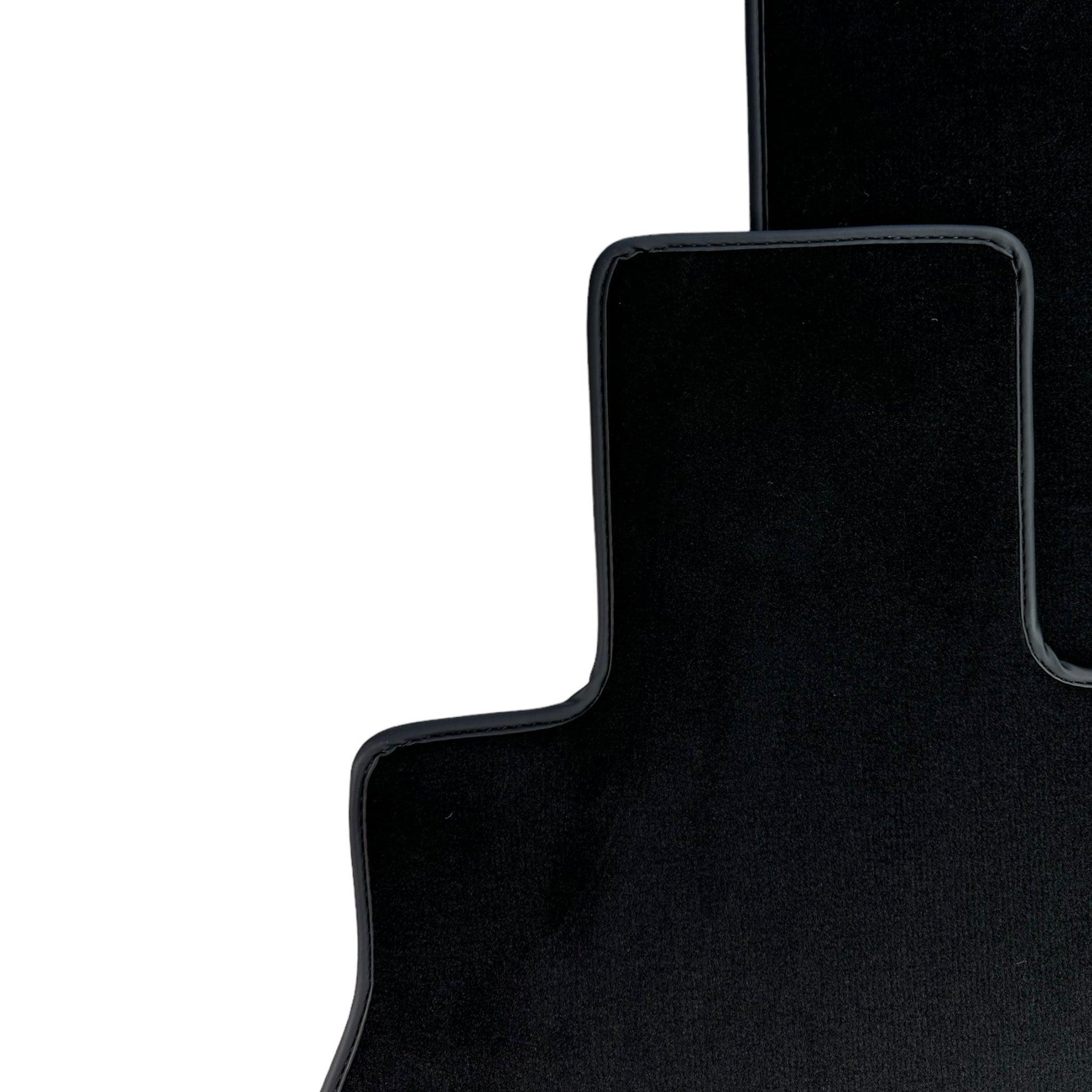 Black Floor Mats For Chevrolet Corvette C8 (2020-2024) - AutoWin