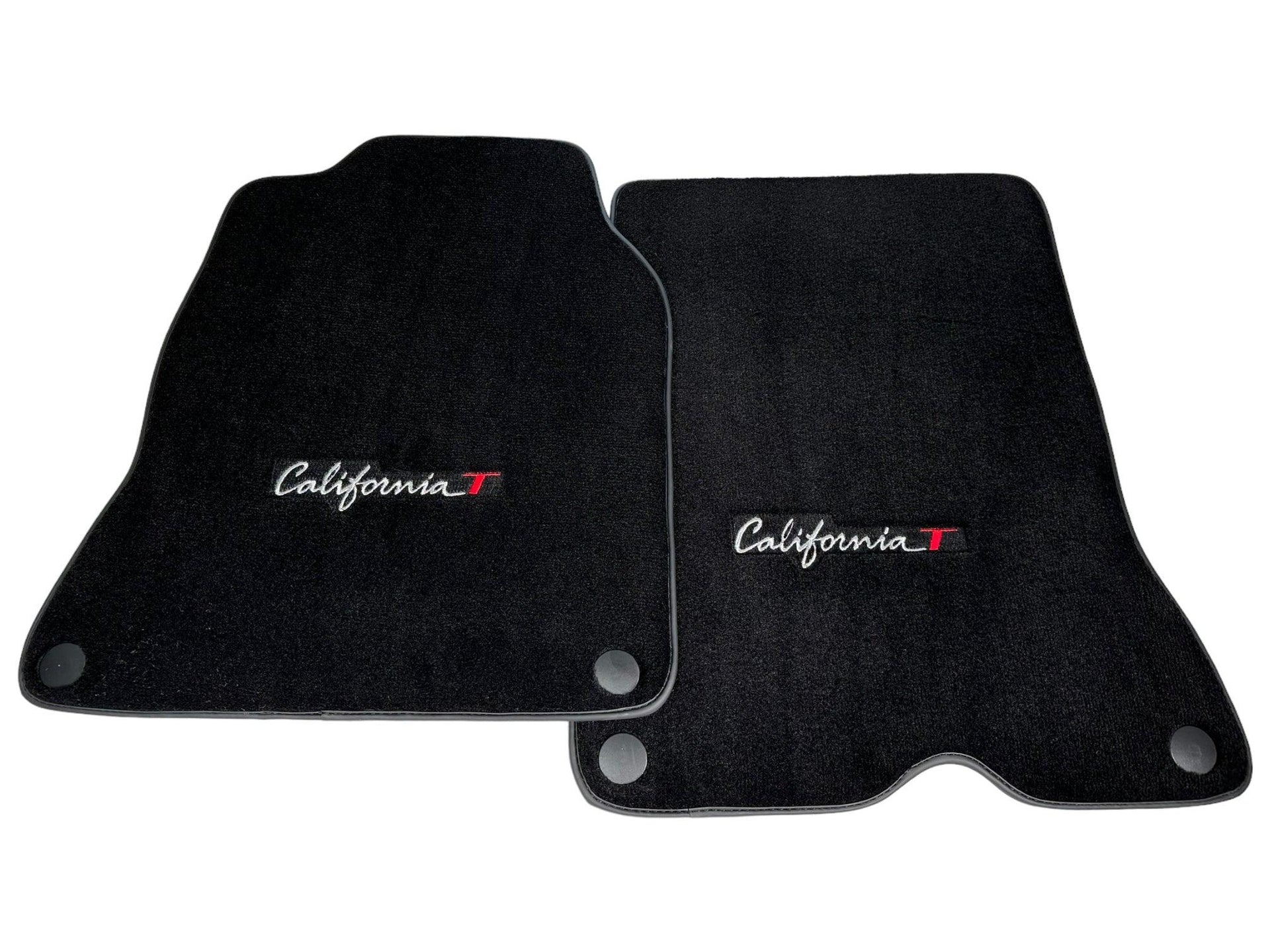 Black Floor Mats For Ferrari California T 2015–2018 - AutoWin