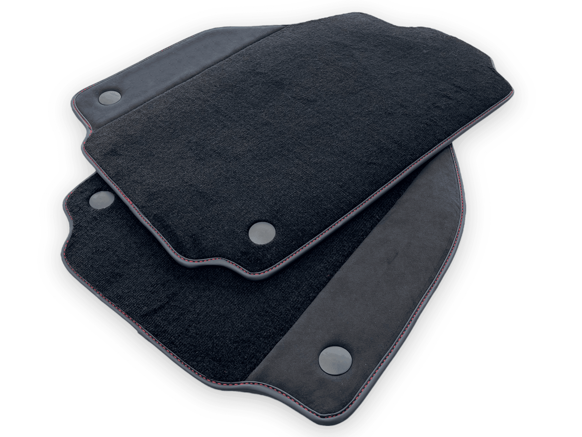 Floor Mats For Ferrari F8 Spider 2019-2022 Red Italian Edition - AutoWin