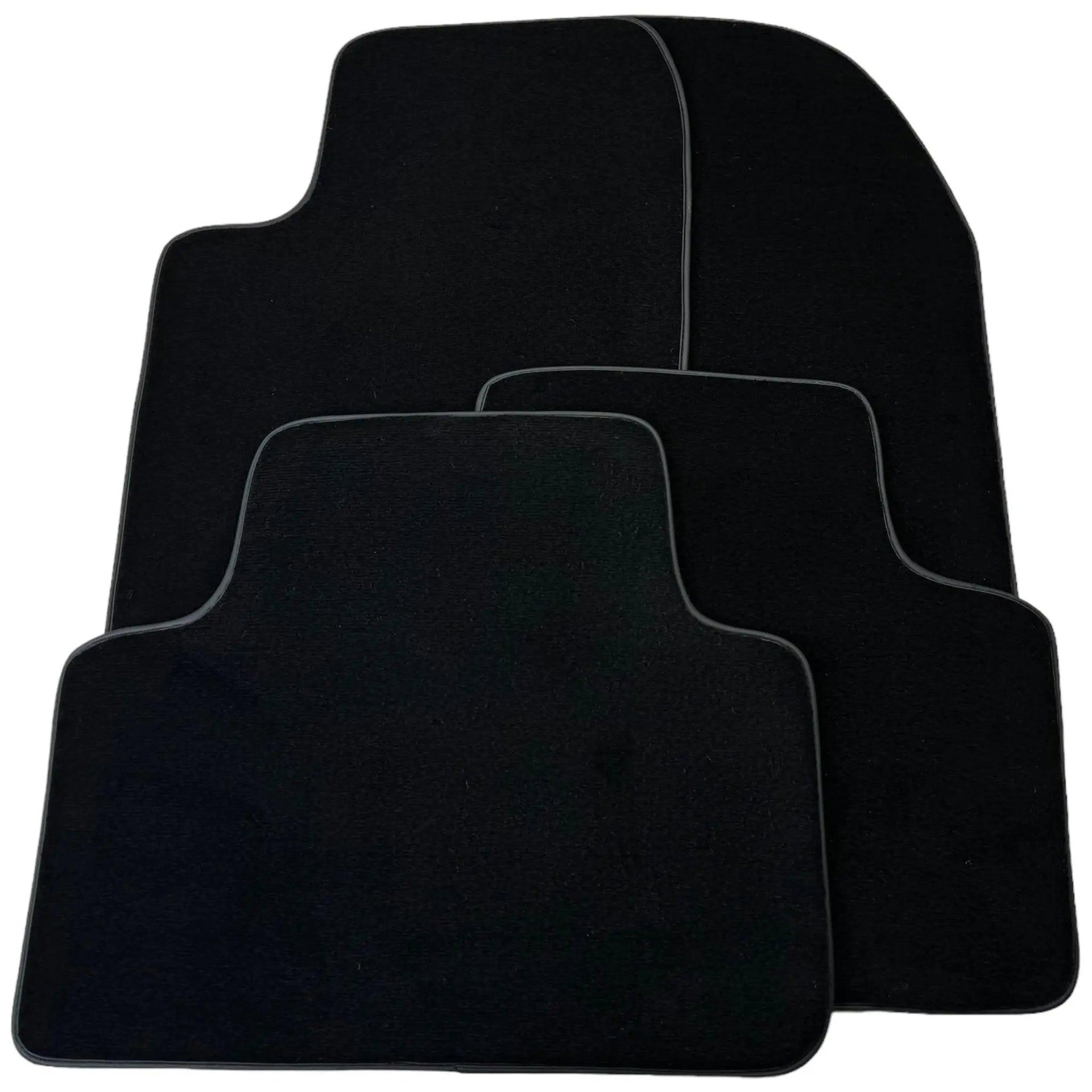 Black Floor Mats for Jeep Renegade (2018-2024) Co Drive with Fixing System - AutoWin