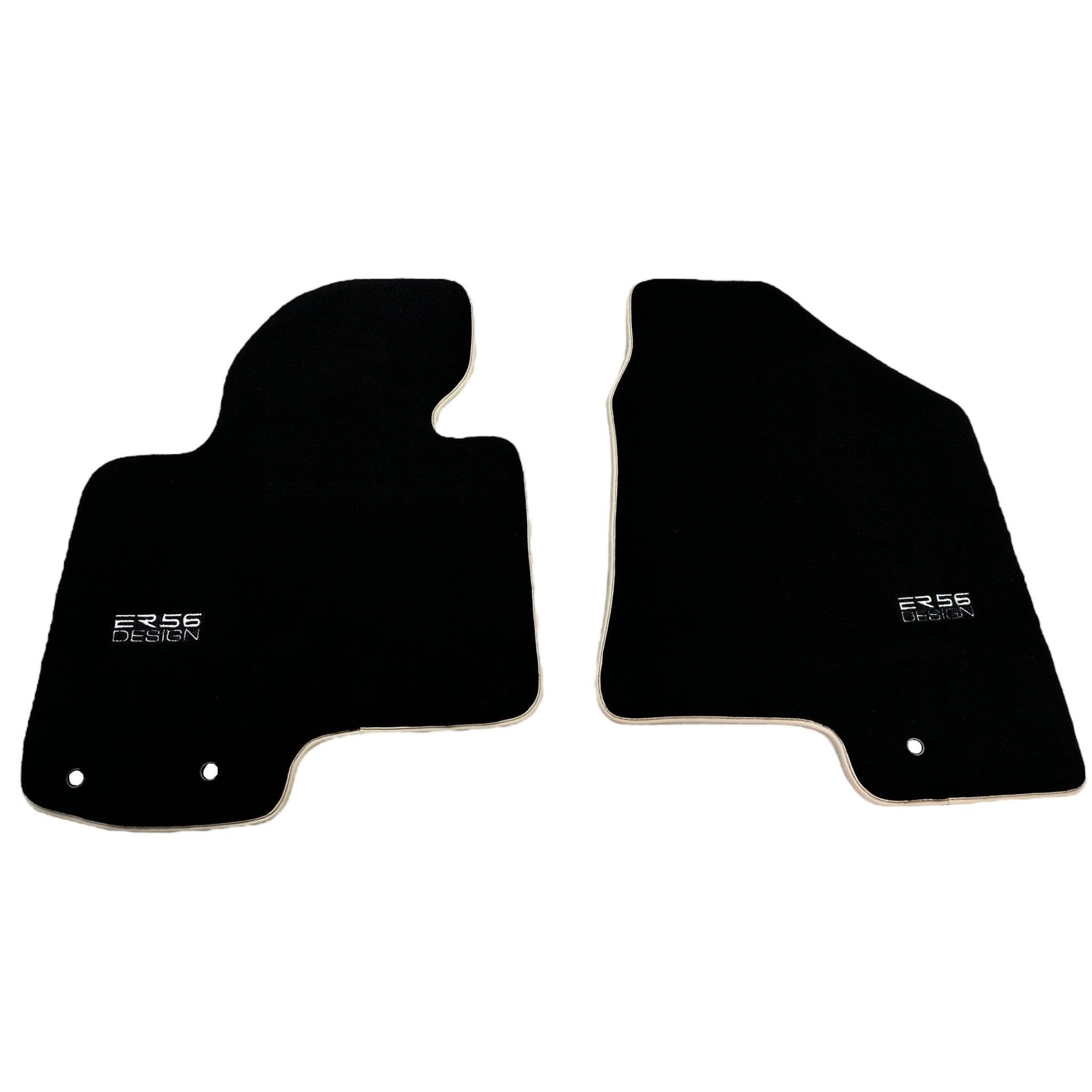 Black Floor Mats for Kia Sportage (2010-2016) ER56 Design - AutoWin