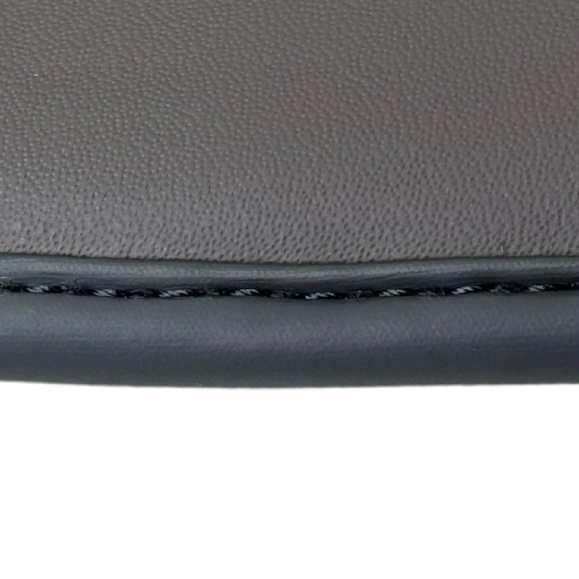 Black Floor Mats for Lamborghini Urus with Dark Brown Leather | ER56 Design - AutoWin