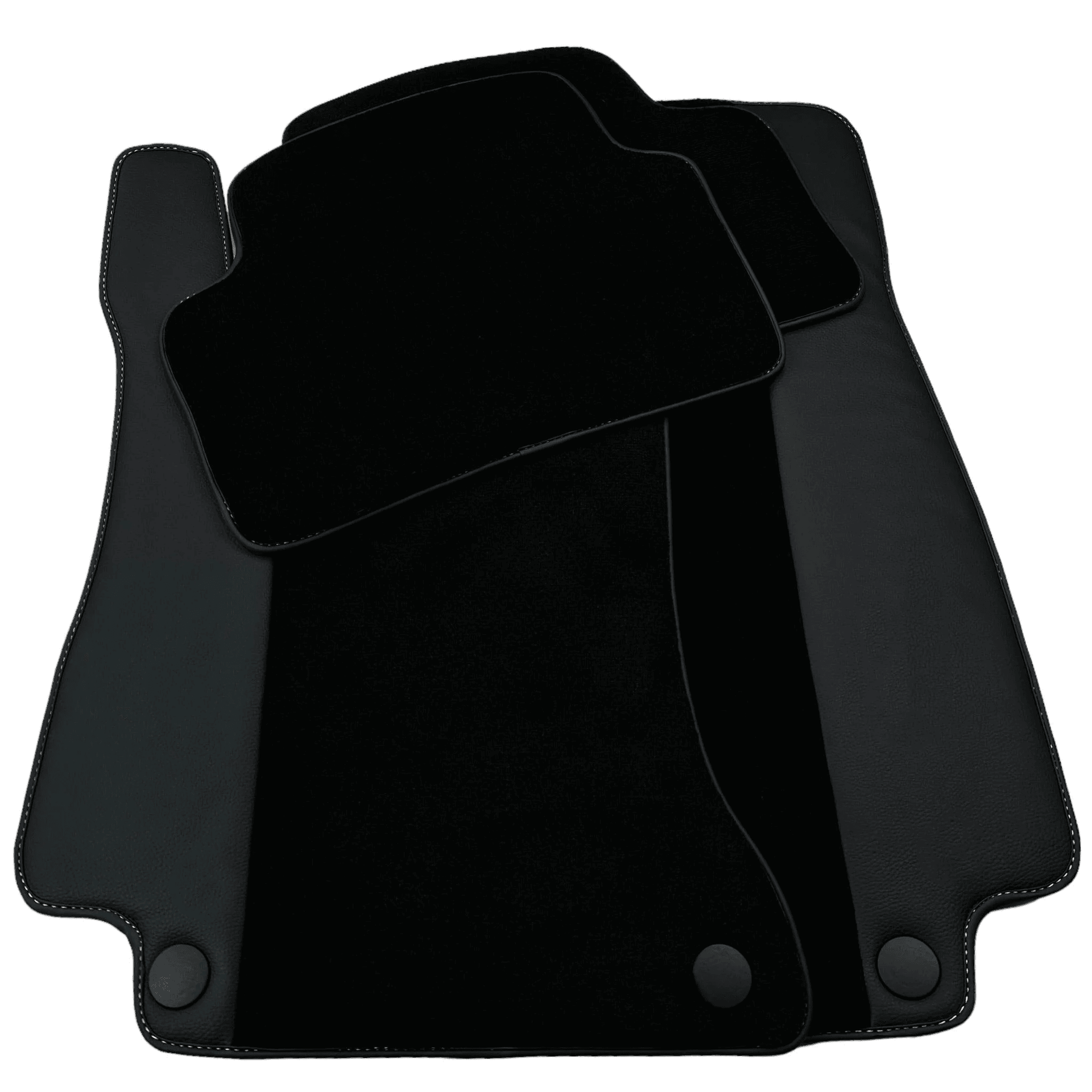 Customizable Black Floor Mats for Mercedes-Benz A-Class W168 (1997-2004) - AutoWin
