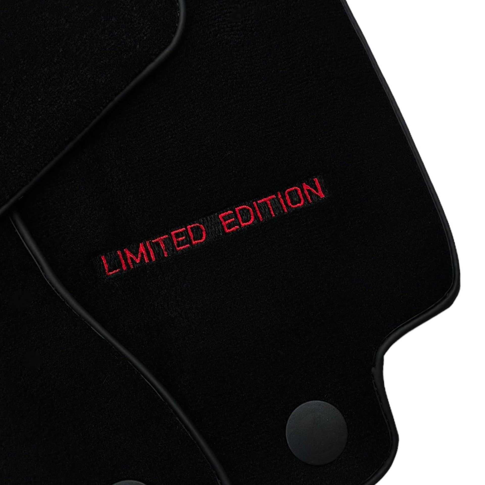 Black Floor Mats For Mercedes Benz E-Class W213 Sedan (2016-2020) | Limited Edition - AutoWin