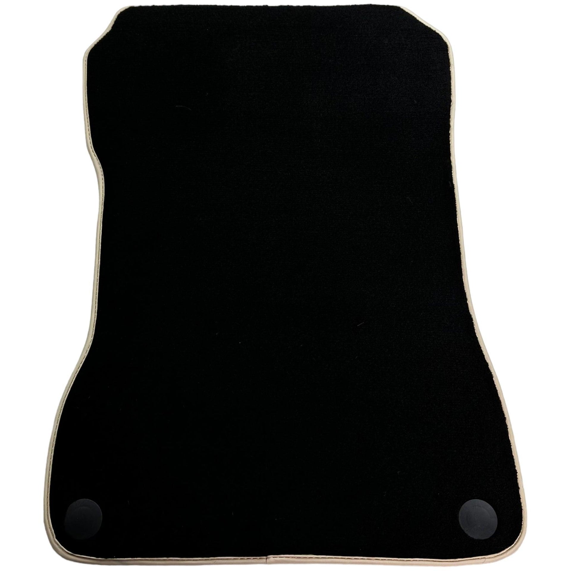 Black Floor Mats For Mercedes-Benz SL-Class R231 (2012-2022) Beige Trim - AutoWin